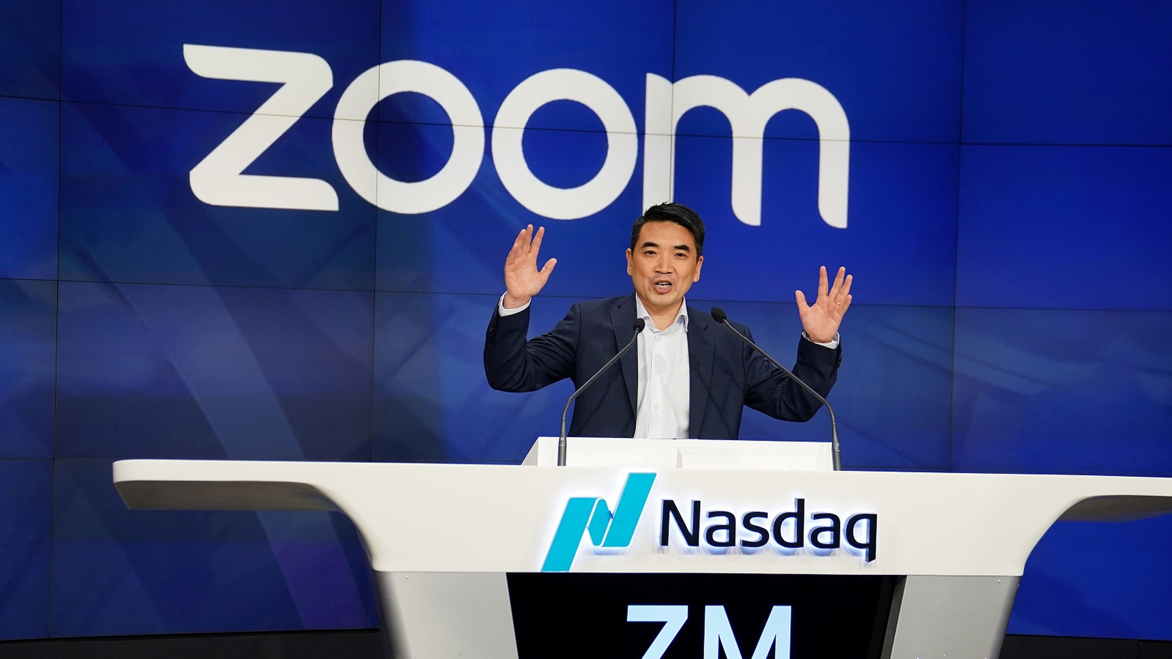 El CEO de Zoom, Eric Yuan.