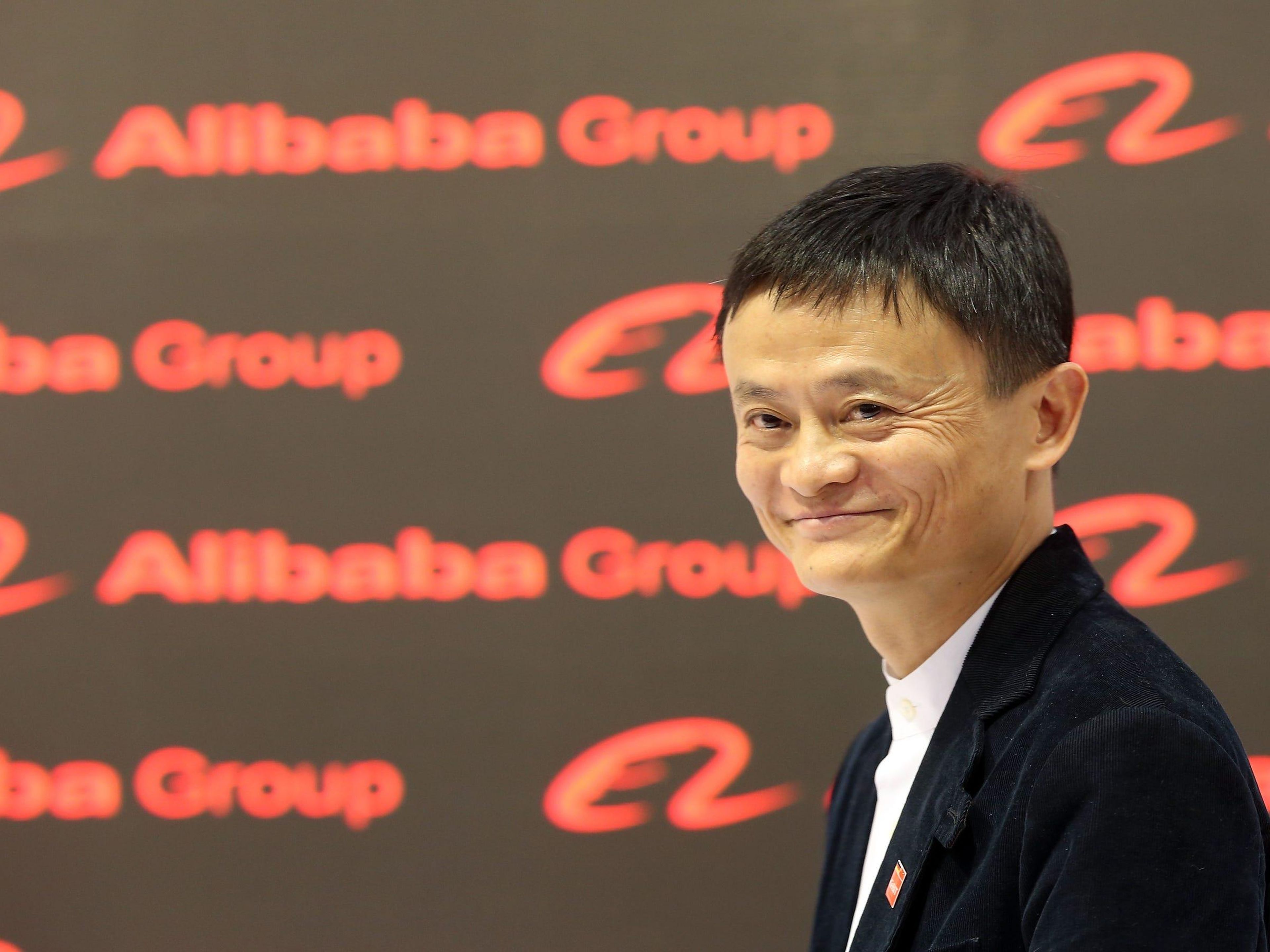 Alibaba CEO Jack Ma.