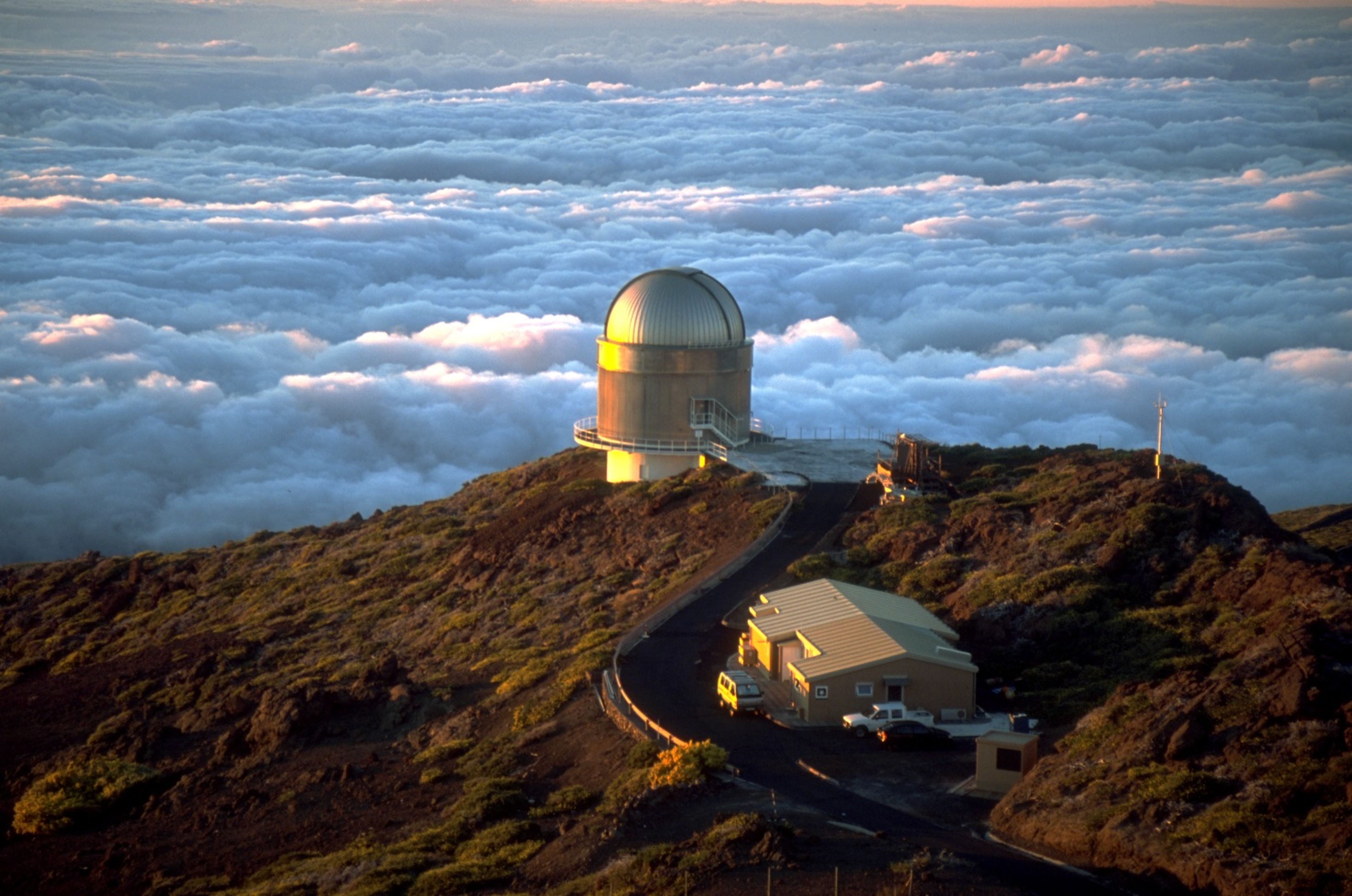 Observatorio del Roque de los Muchachos dirigido por el Instituto de Astrofíica de Canarios.