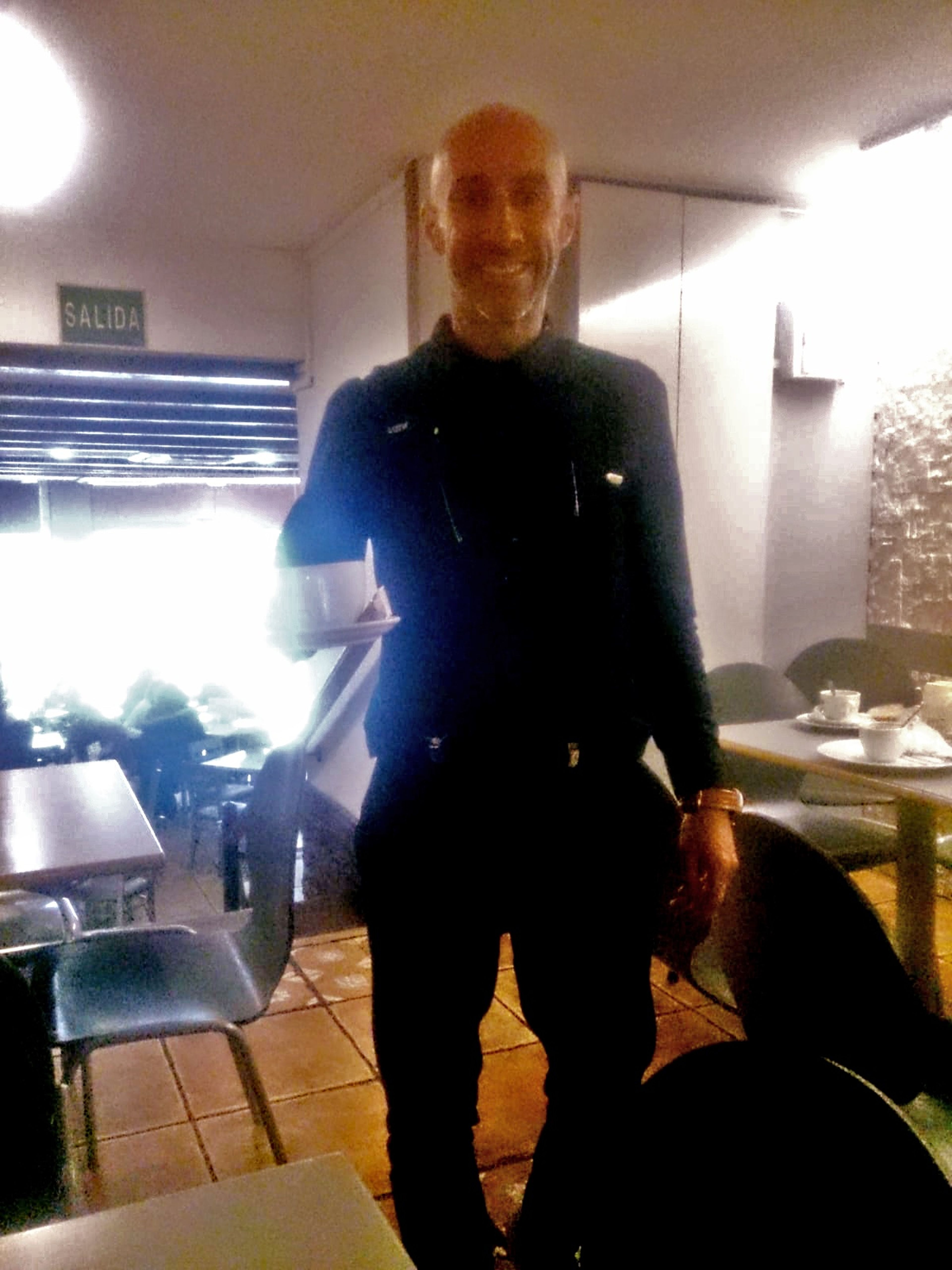 Javier Hidalgo, dueño del restaurante Jacaranda.
