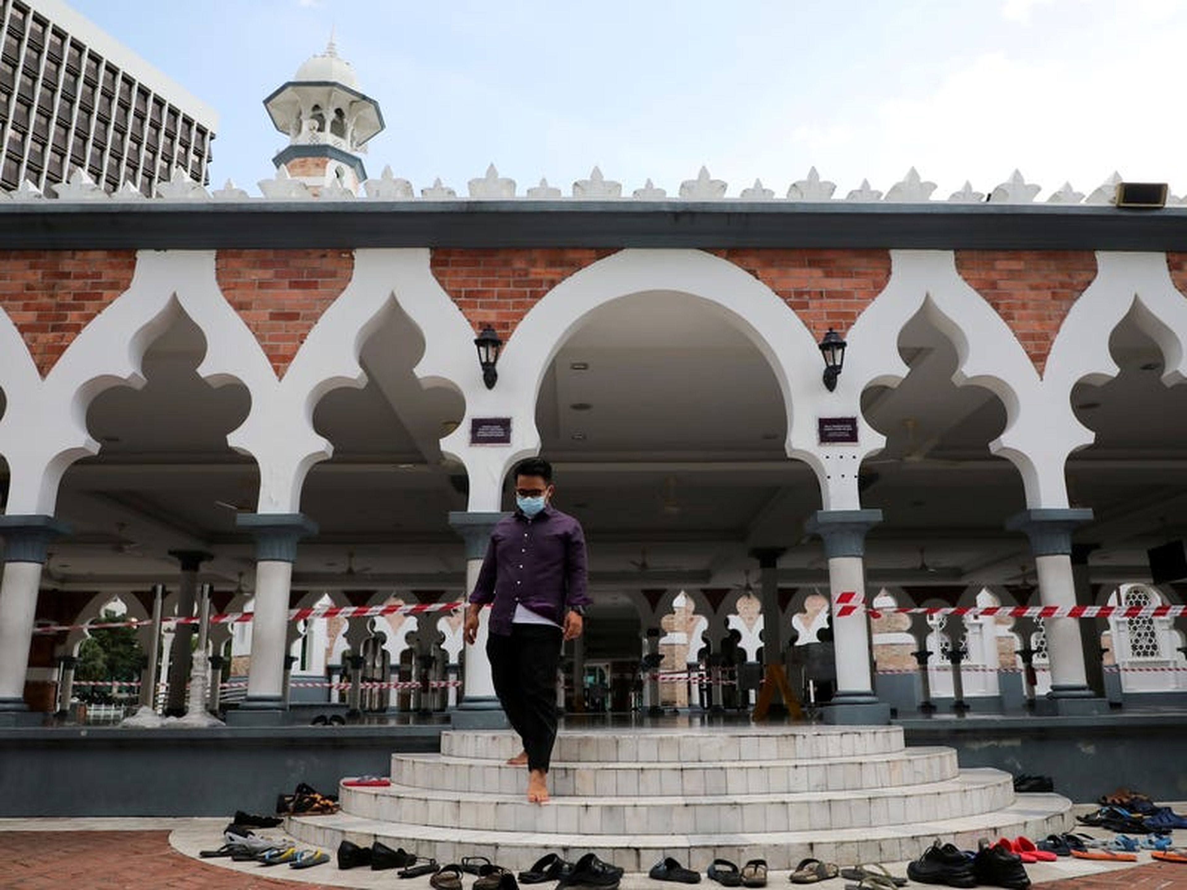 Mezquita en Malasia.