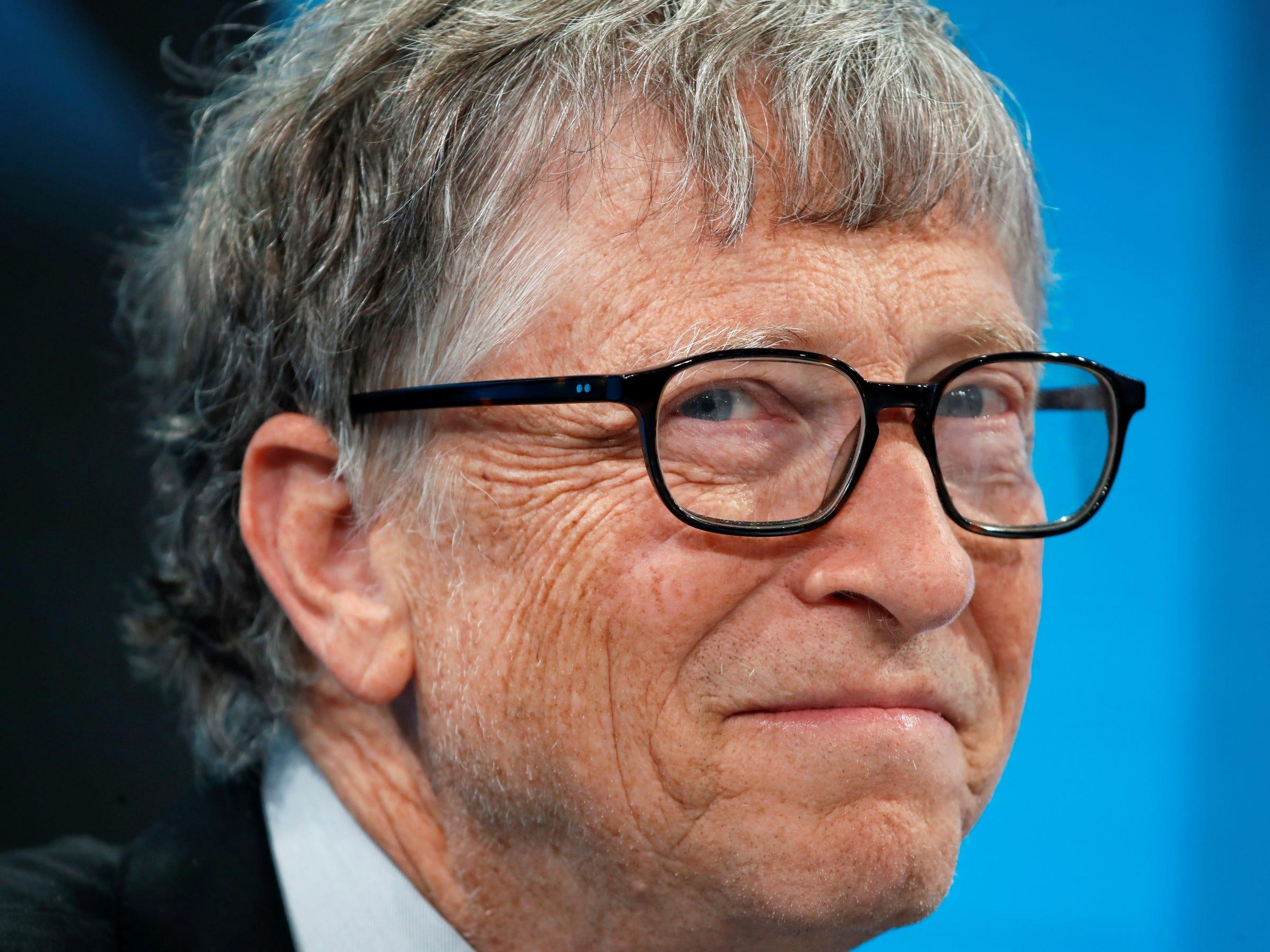 Microsoft billionaire Bill Gates.