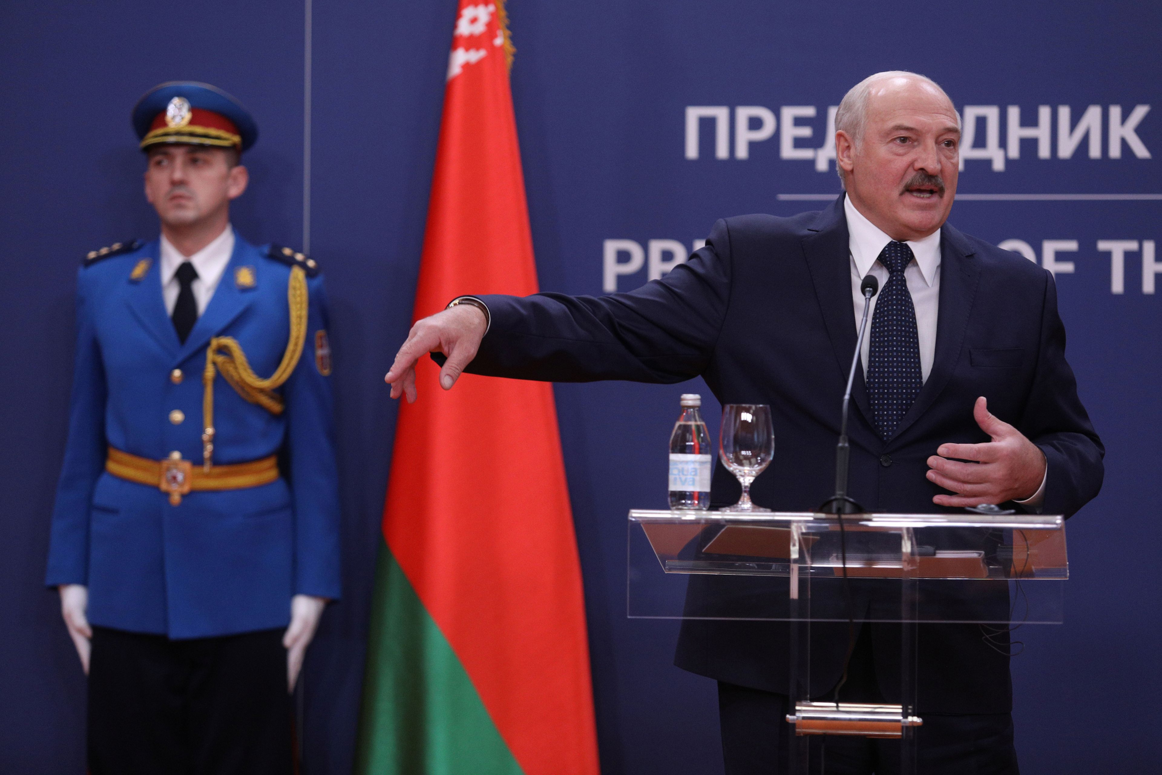 El presidente bielorruso, Aleksandr Lukashenko.