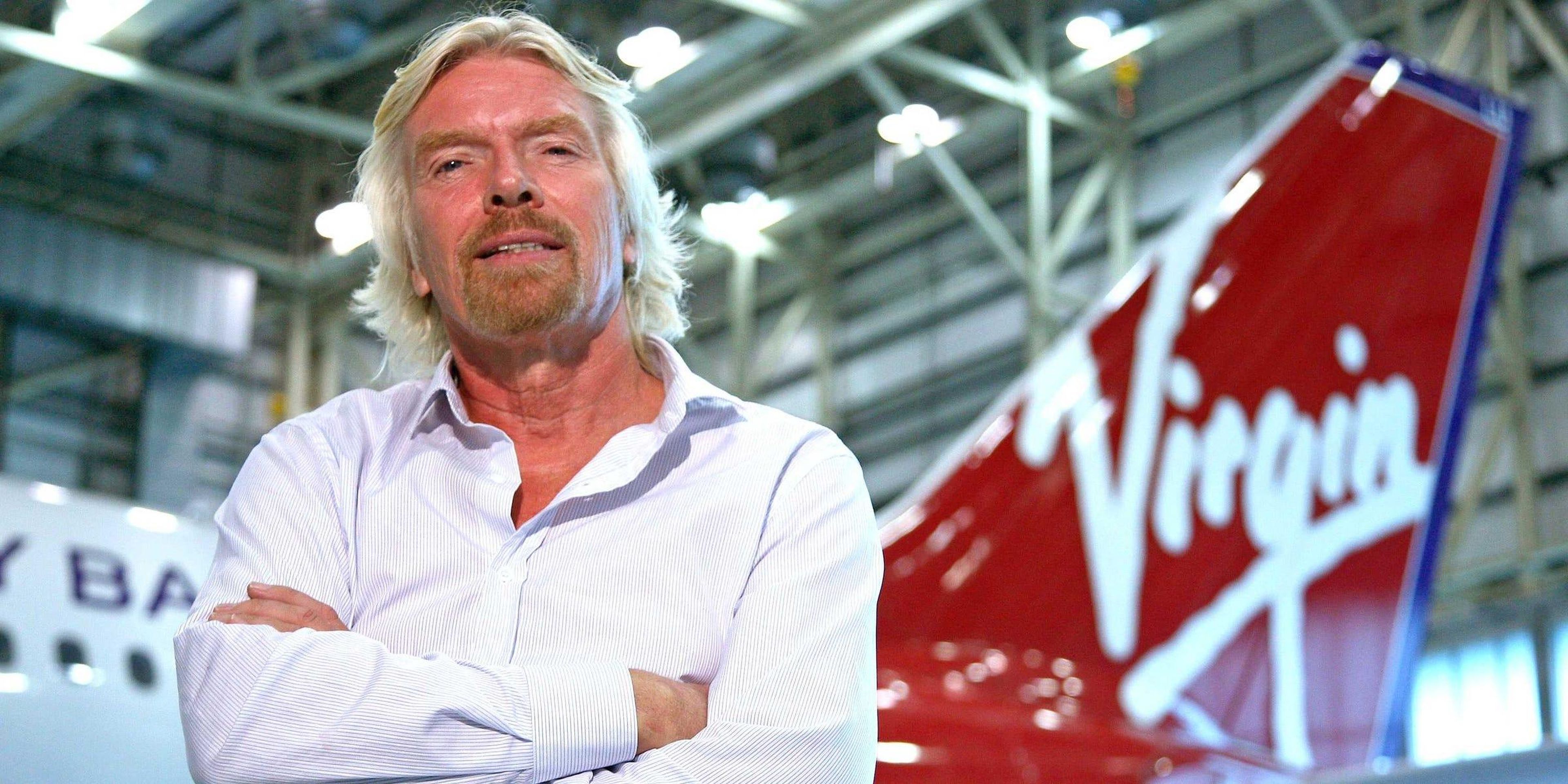 Richard Branson ofrece su isla privada como garantía para salvar a Virgin Atlantic del colapso.