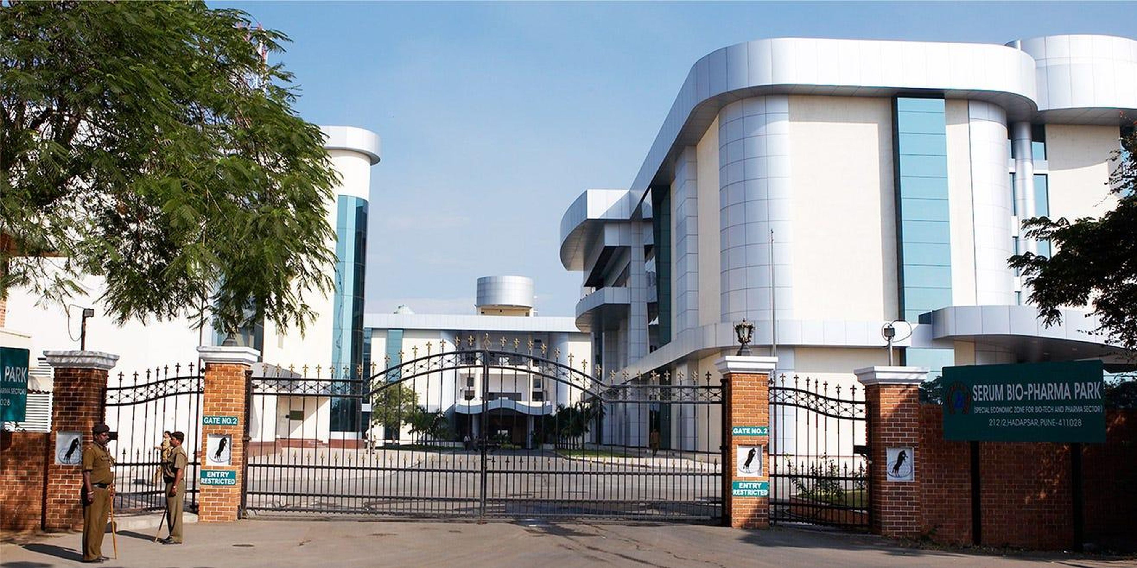 El Instituto Serum Bio-Pharma Park en Pune, India.