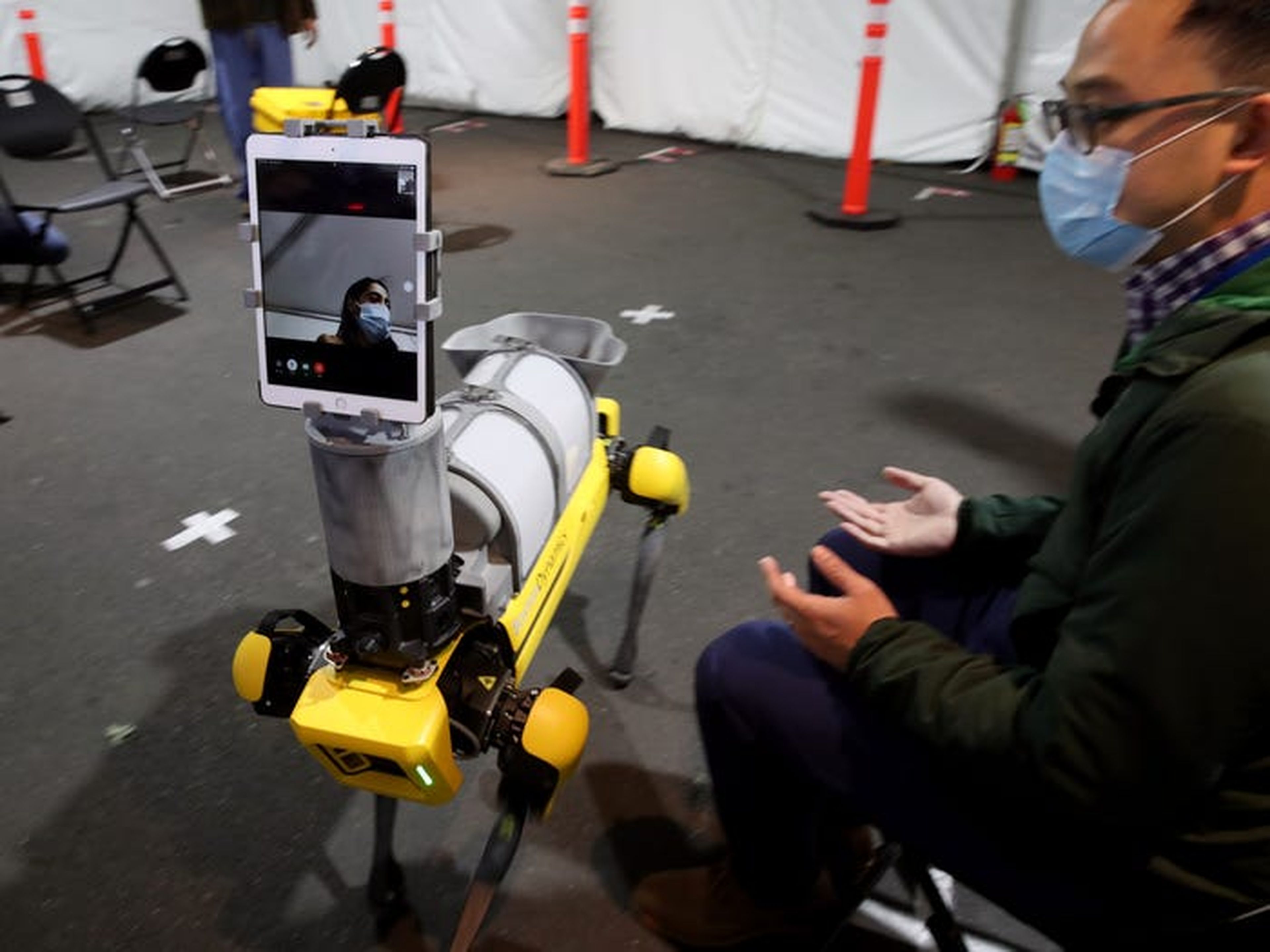 Spot, uno de los robots de Boston Dynamics.