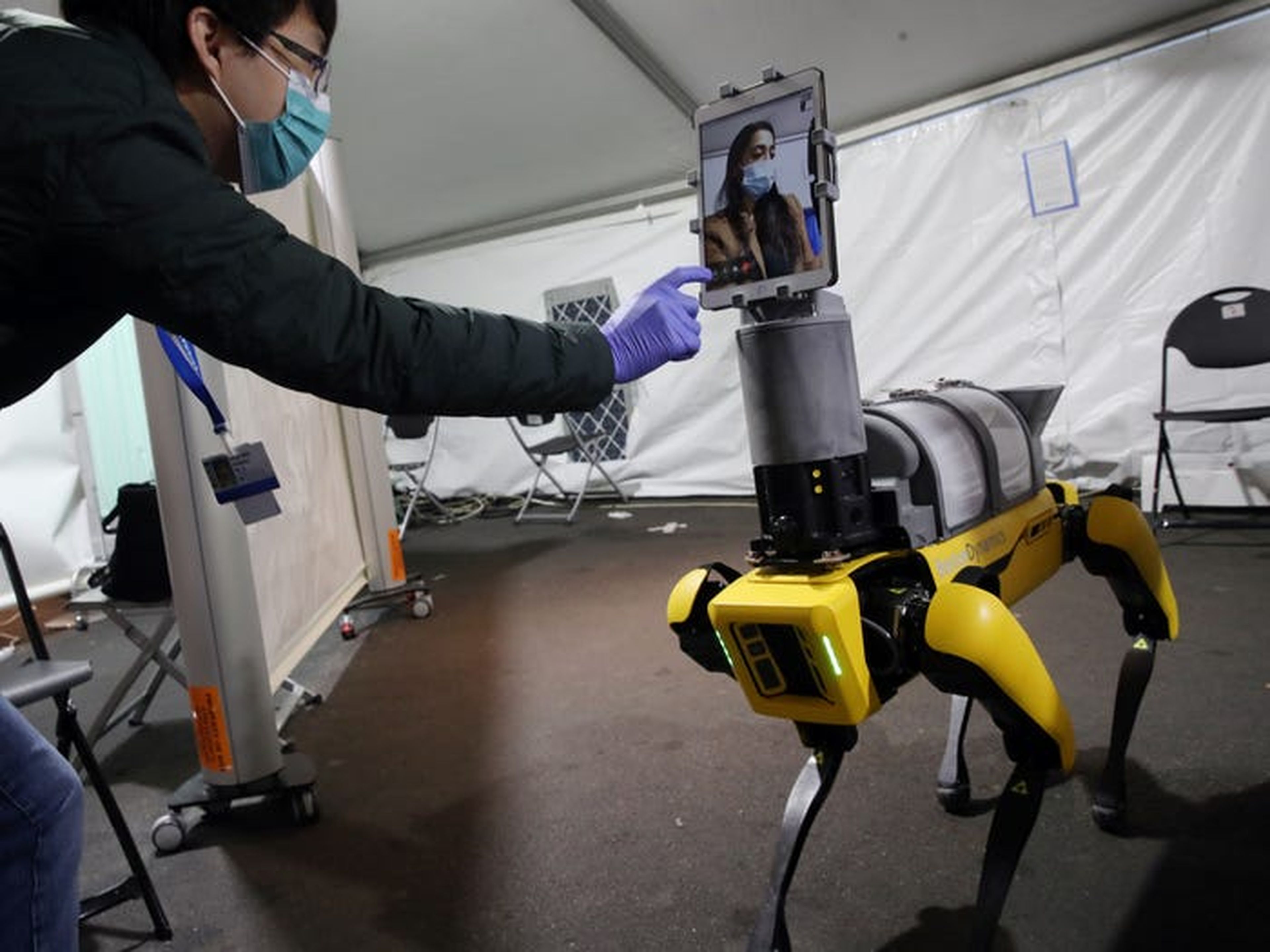 Spot, uno de los robots de Boston Dynamics.