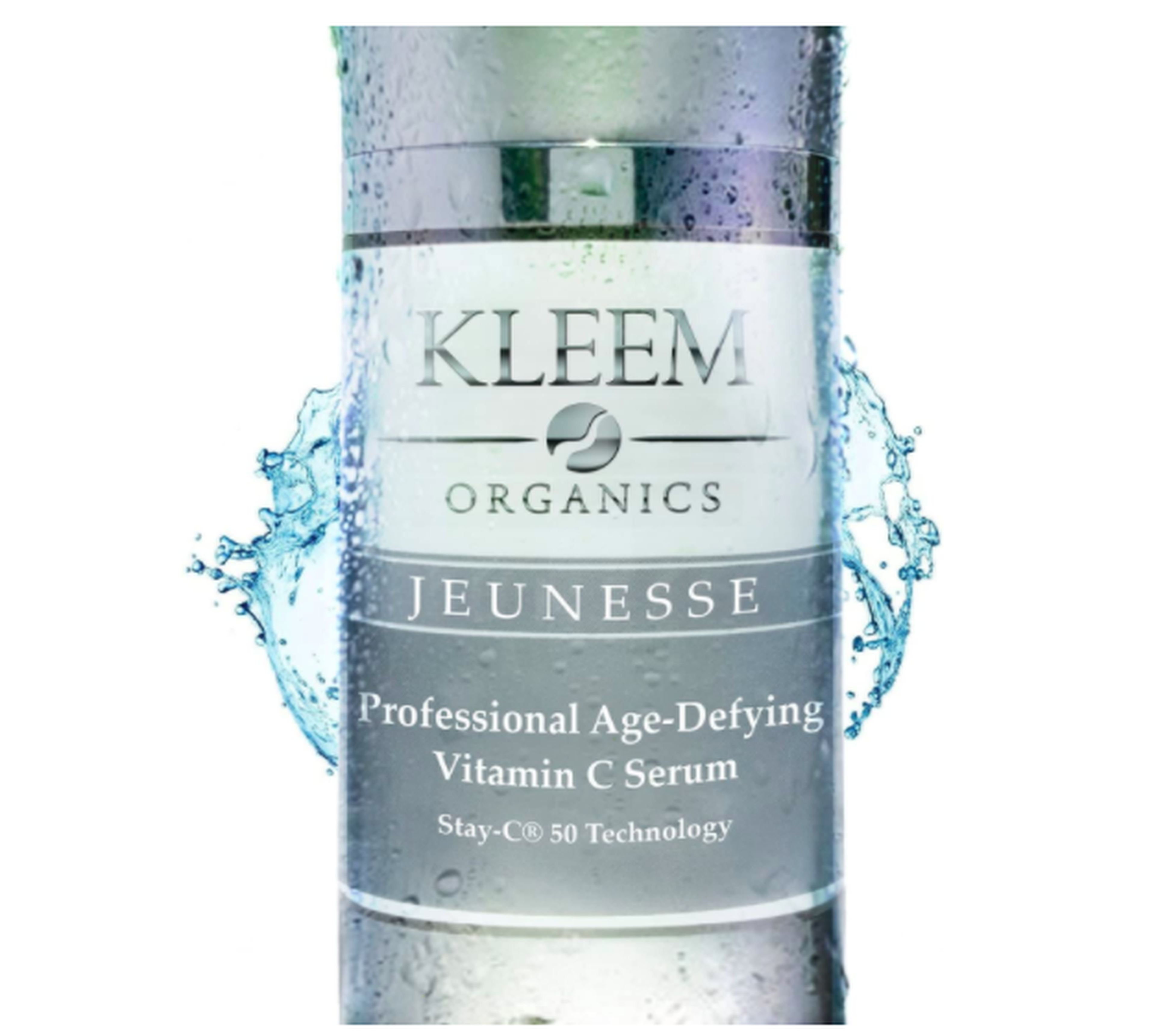 Vitamina C y ácido hialurónico de Kleem Organics.