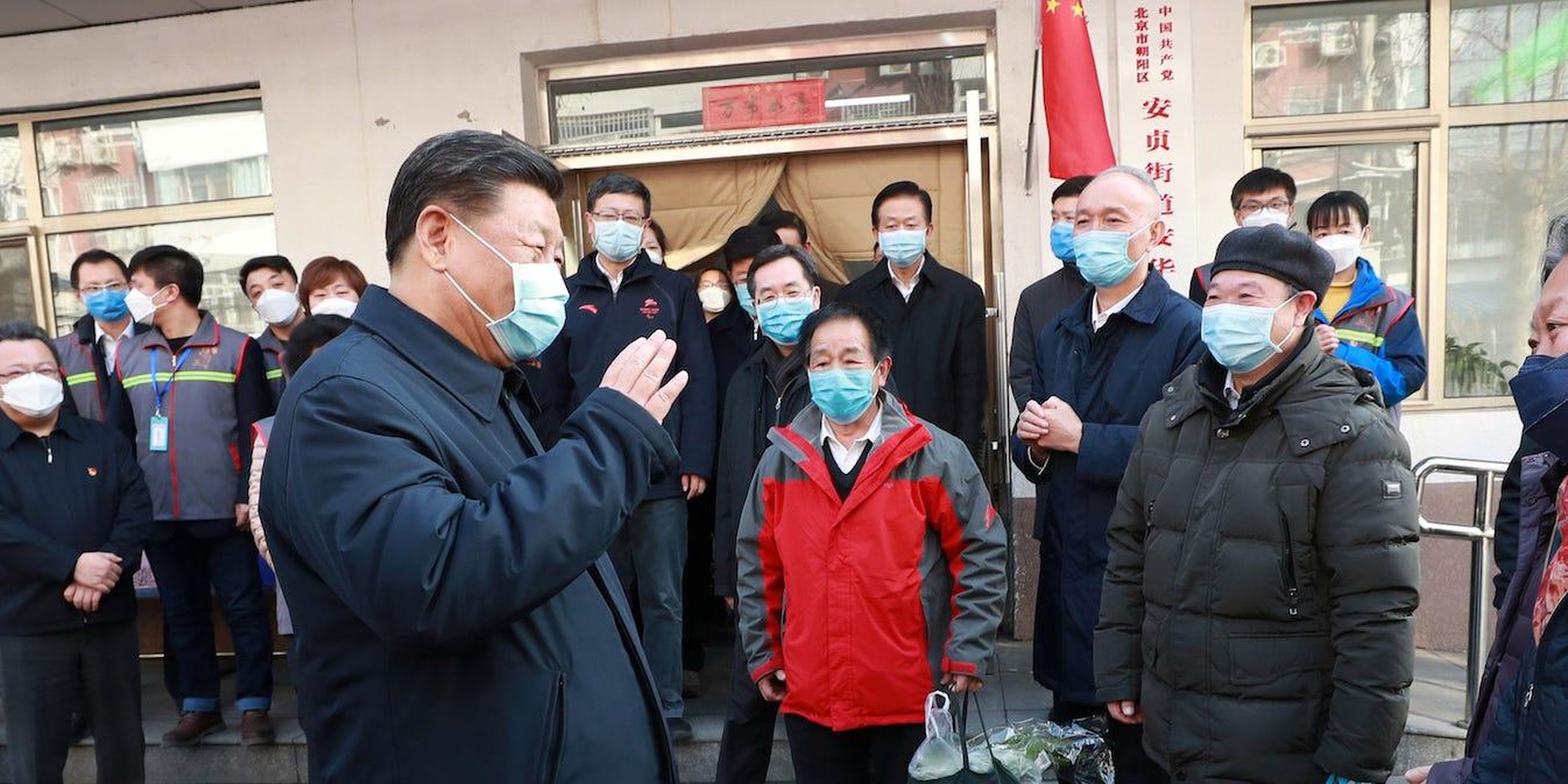Xi en Pekín el 10 de febrero.