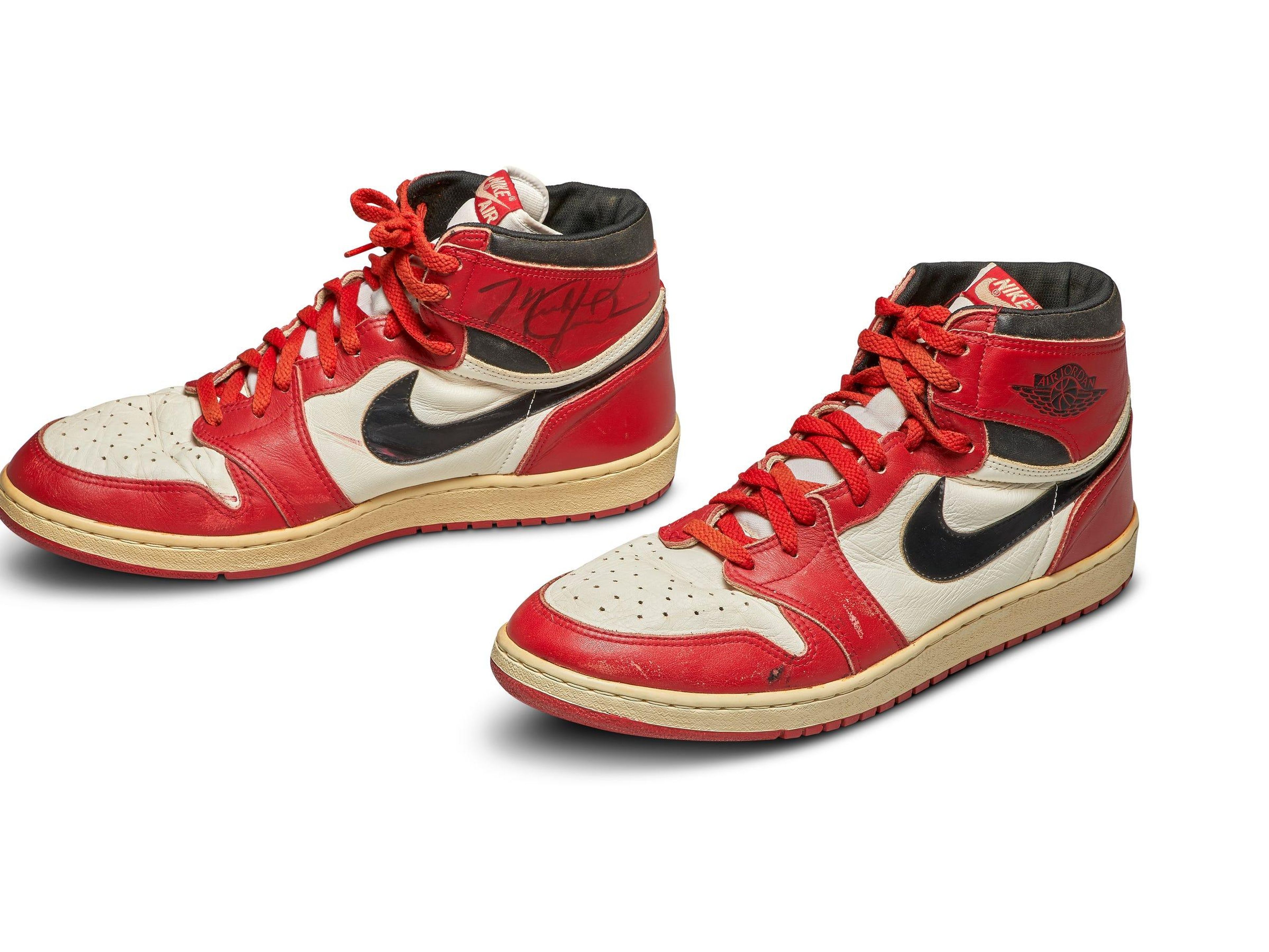 2020: Nike Air Jordan 1s ($560,000)