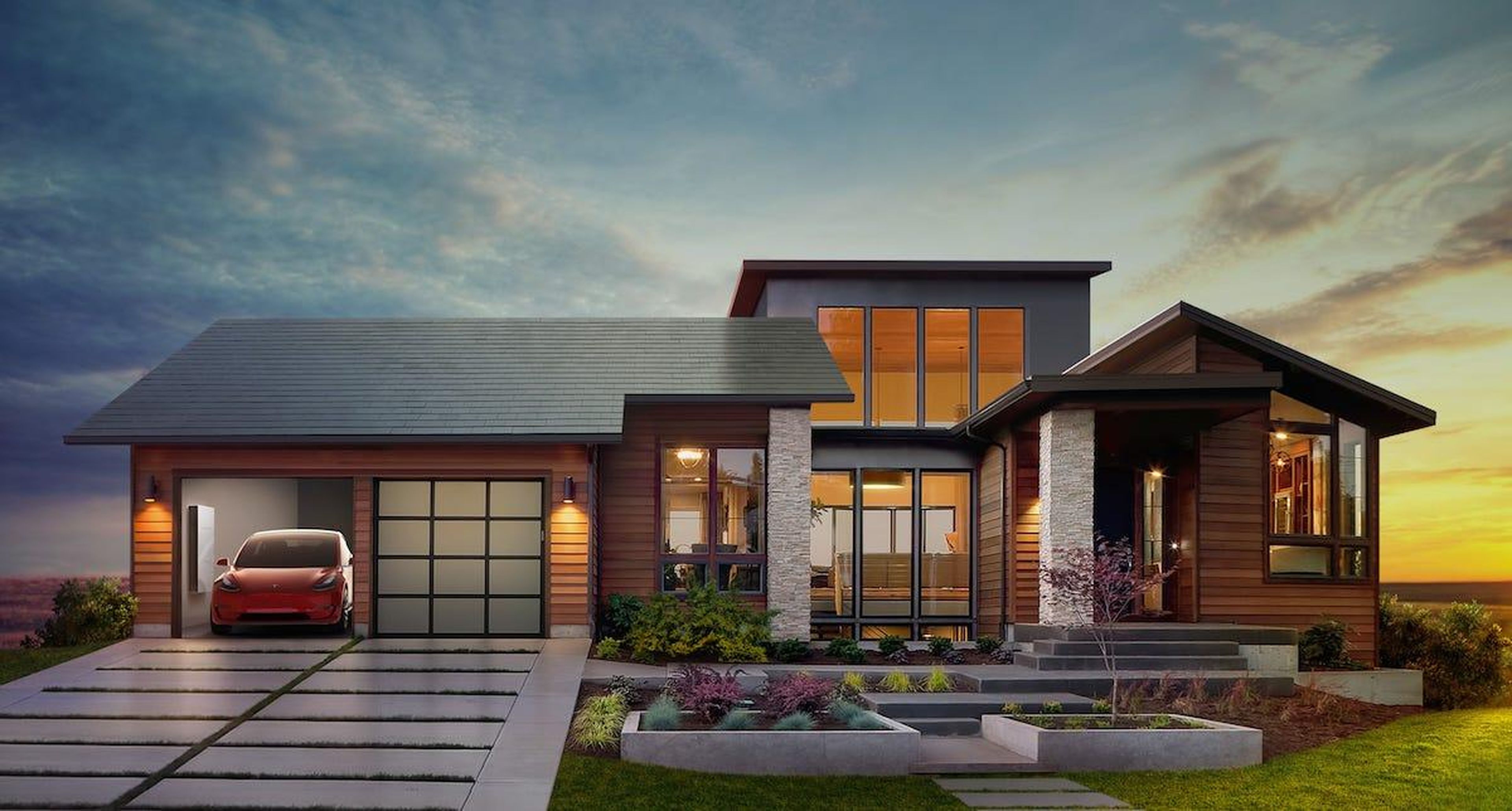 ... And after it acquired SolarCity in 2016, integrated solar residential rooftops.