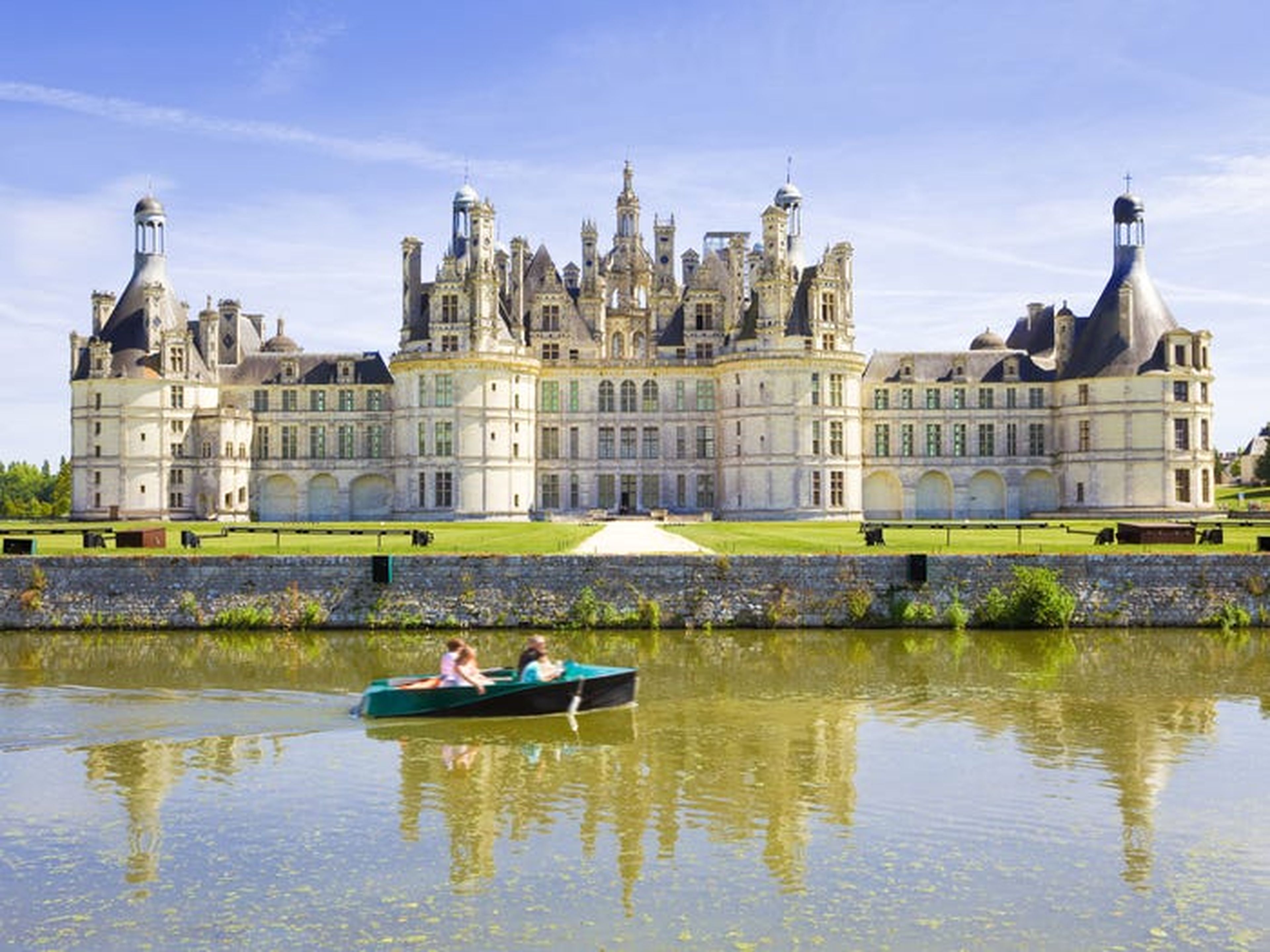 El castillo es un símbolo del renacimiento francés.