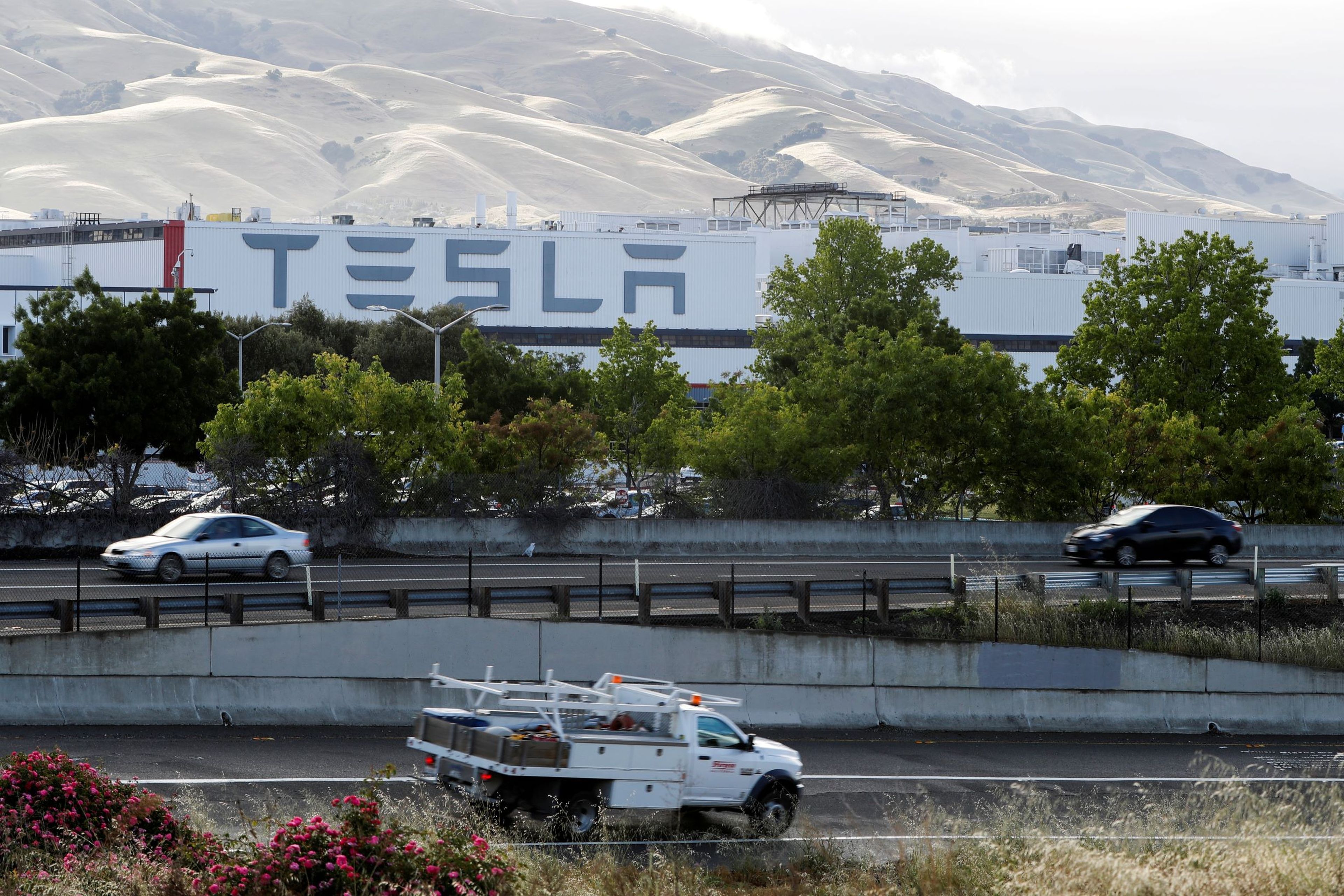 Fábrica de Tesla en Fremont, California