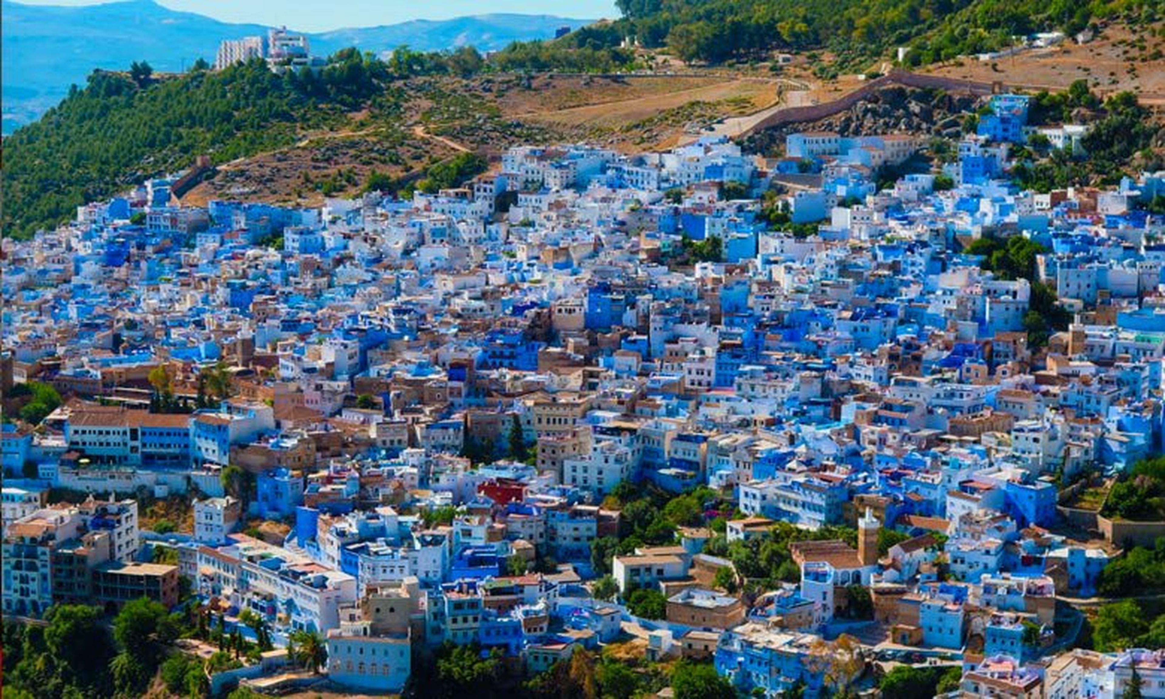 El hermoso pueblo marroquí donde el azul es el rey