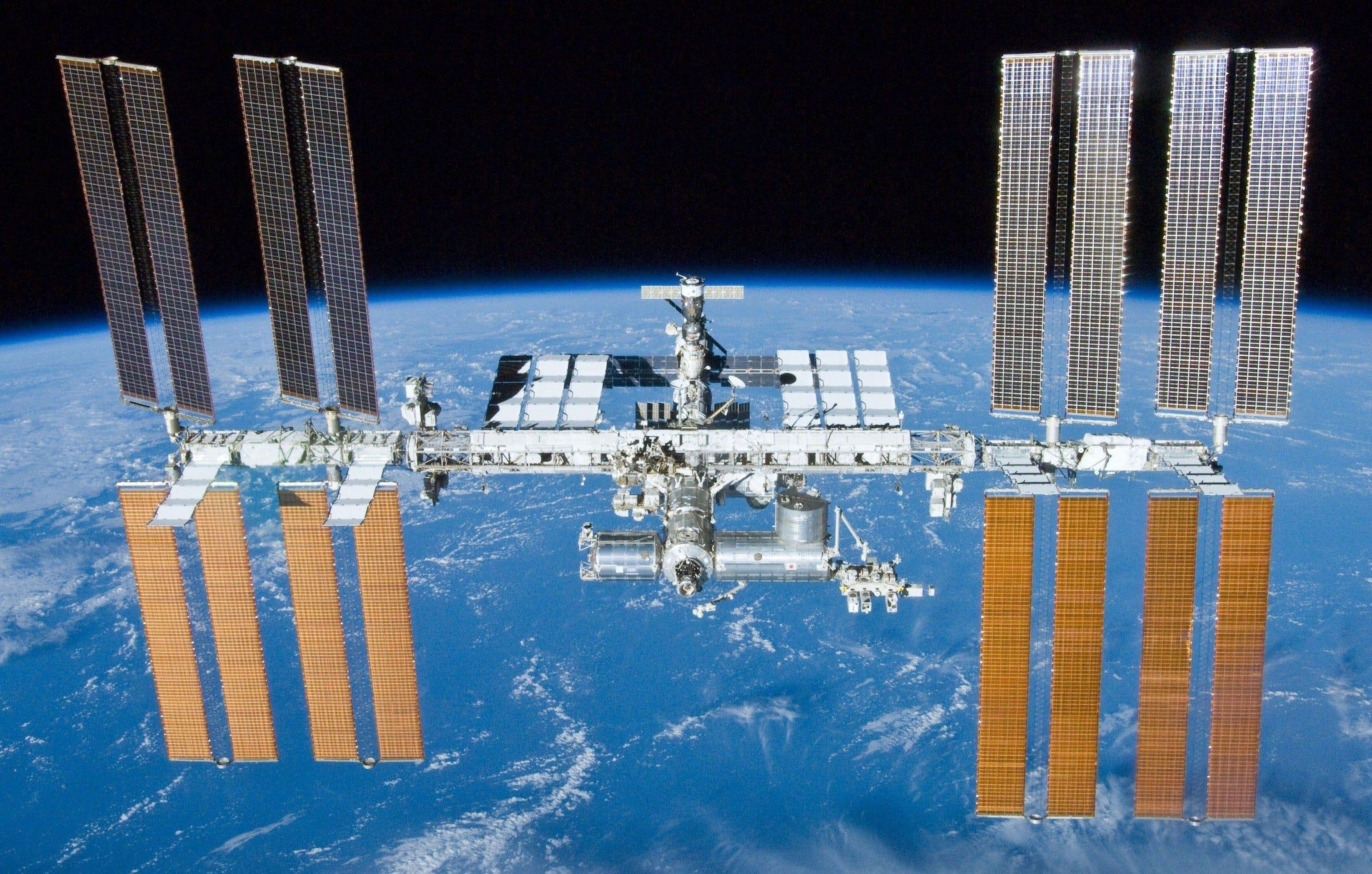 La Estación Espacial Internacional (ISS).