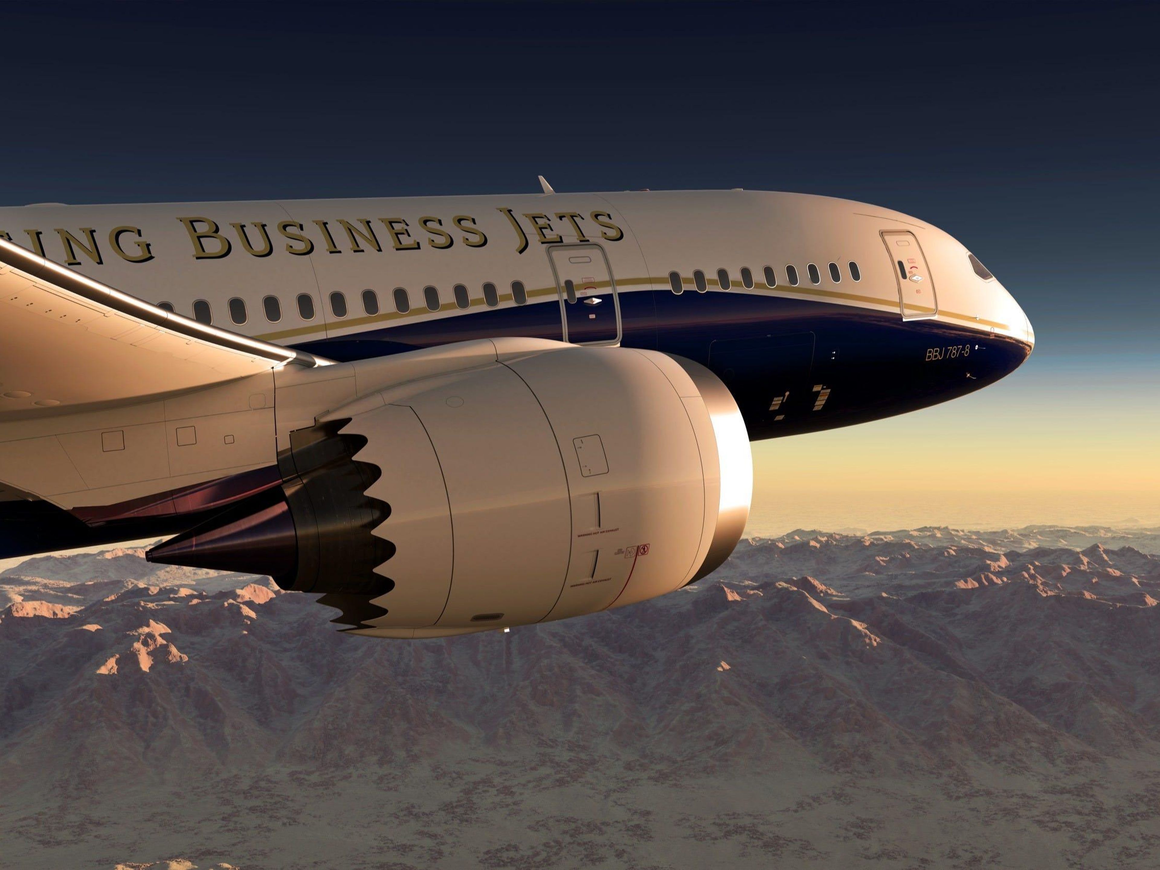 BBJ 787 Dreamliner.