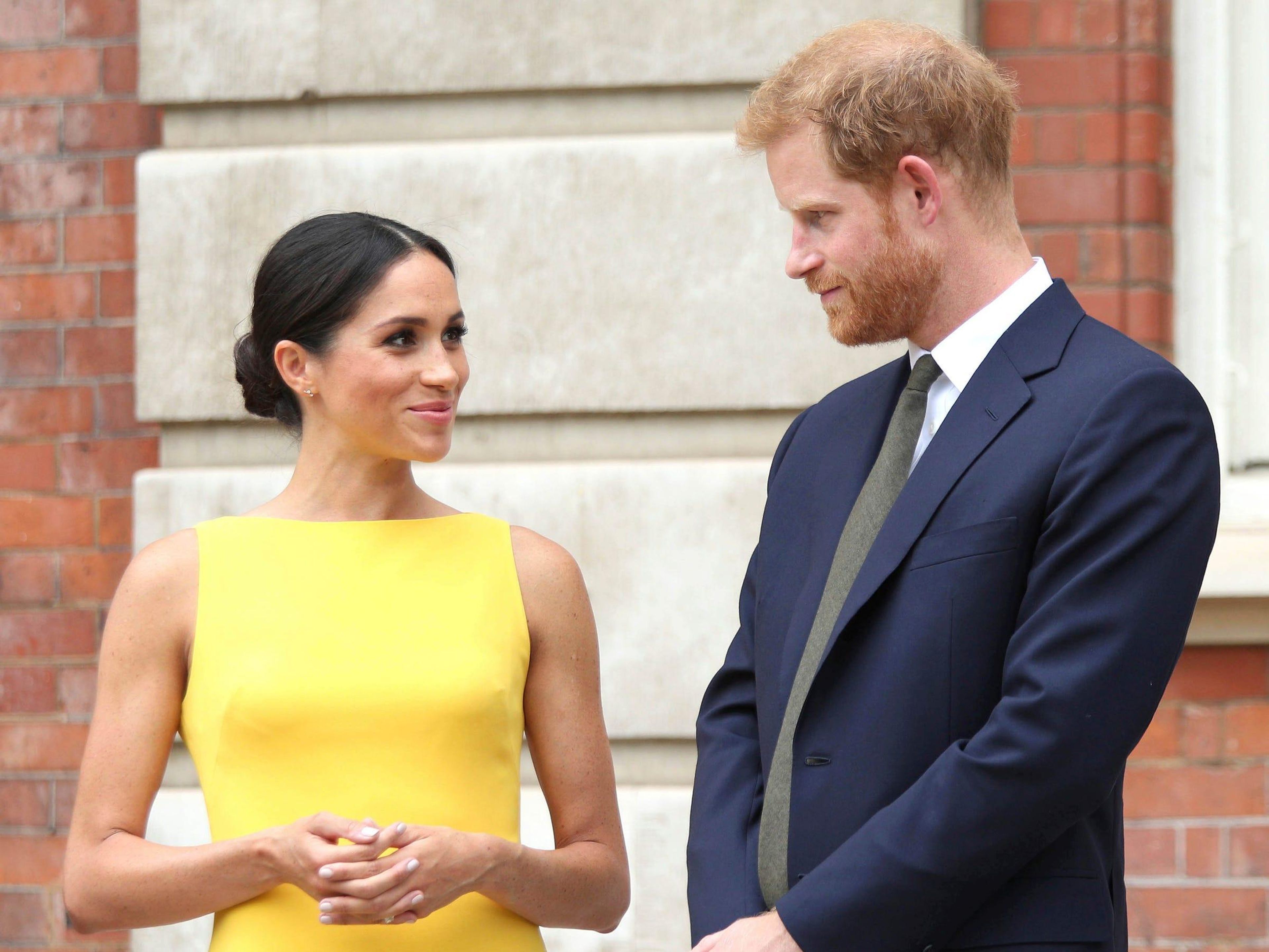 Meghan Markle is three years older than Prince Harry.