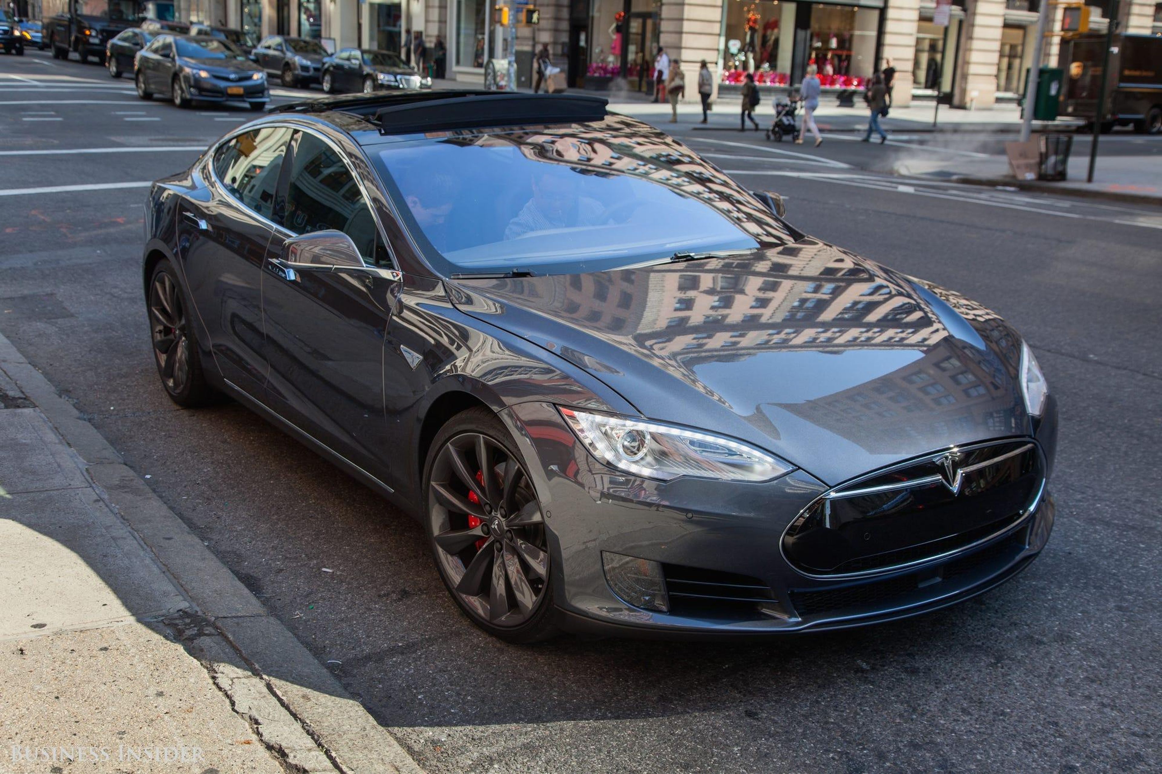 The Model S is Tesla's oldest vehicle now in production. The mid-size sedan arrived in 2012 and has been updated and reconfigured numerous times, but the average price is around $100,000.