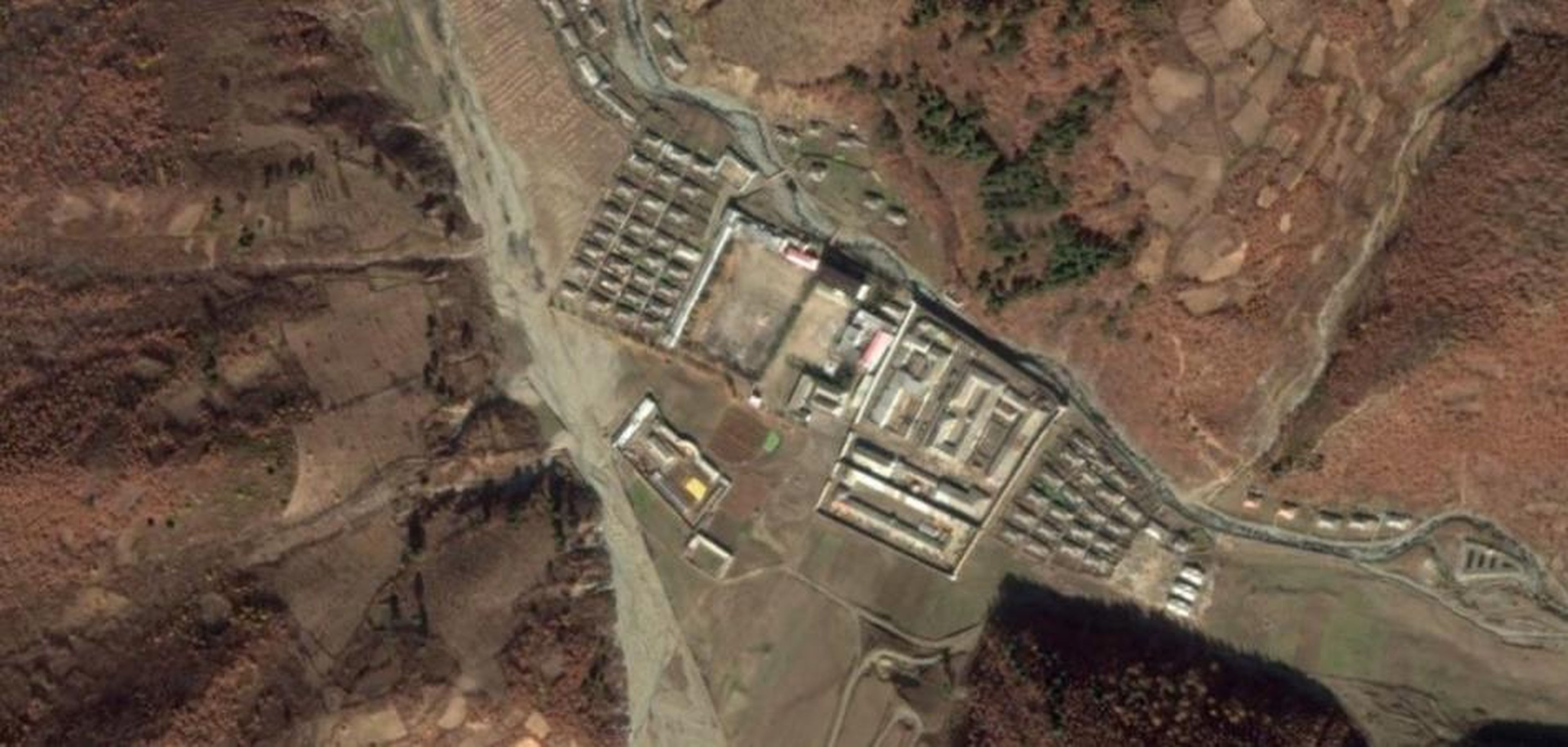 El campo de prisioneros de Jongori, en Corea del Norte.