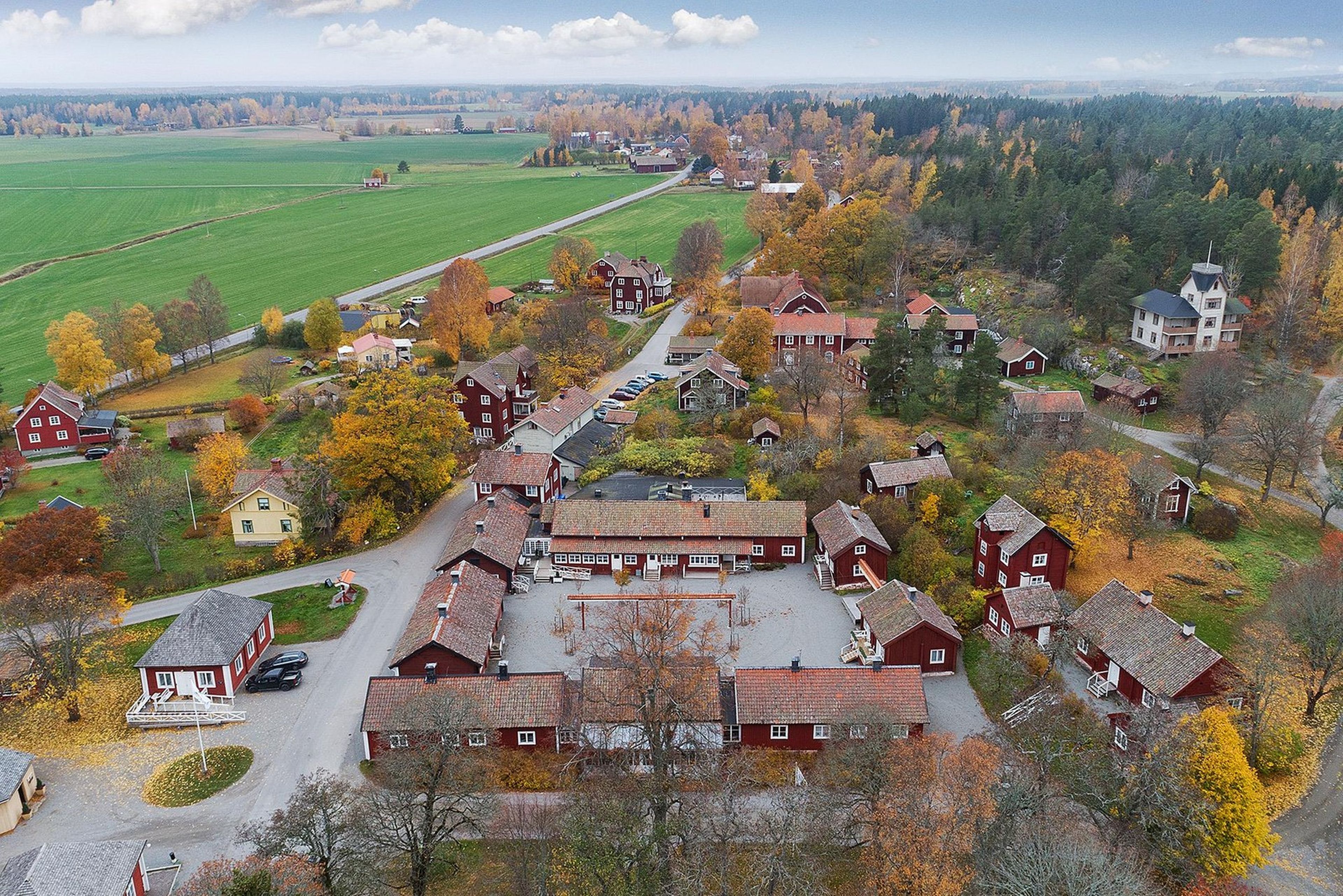 El pueblo de Sätra Brunn está a la venta en Suecia.