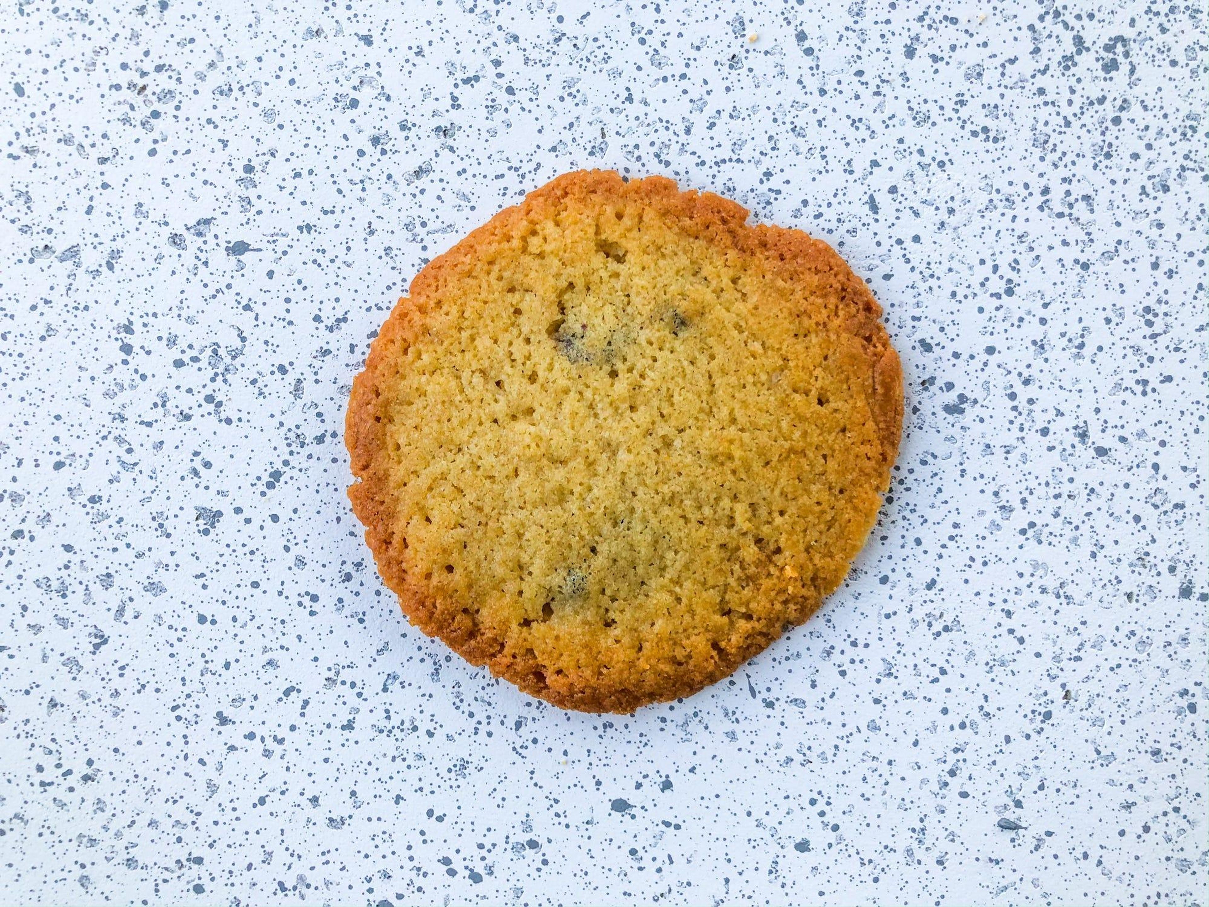 A cookie with too much butter.