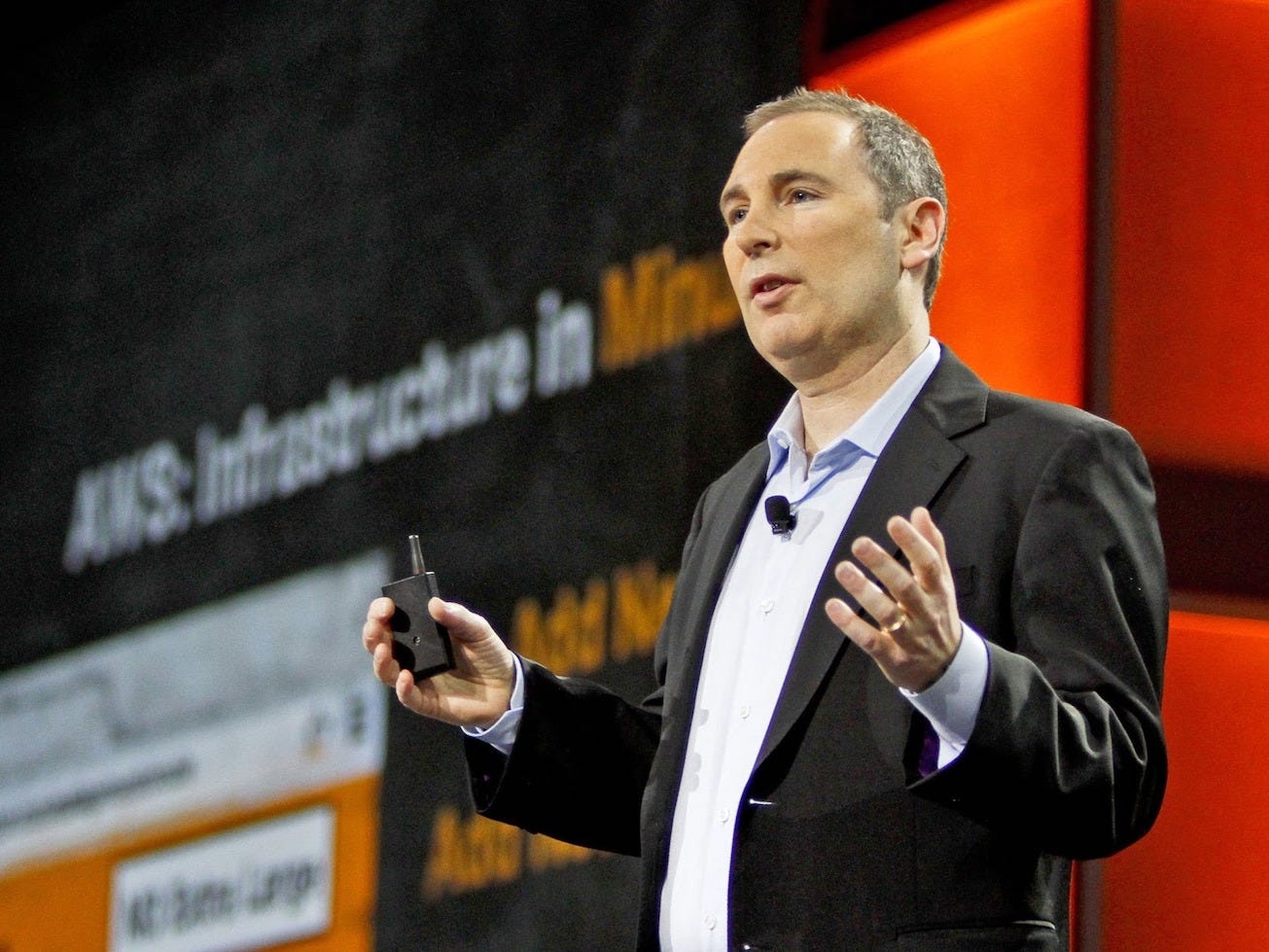 Andy Jassy, CEO de Amazon Web Services.