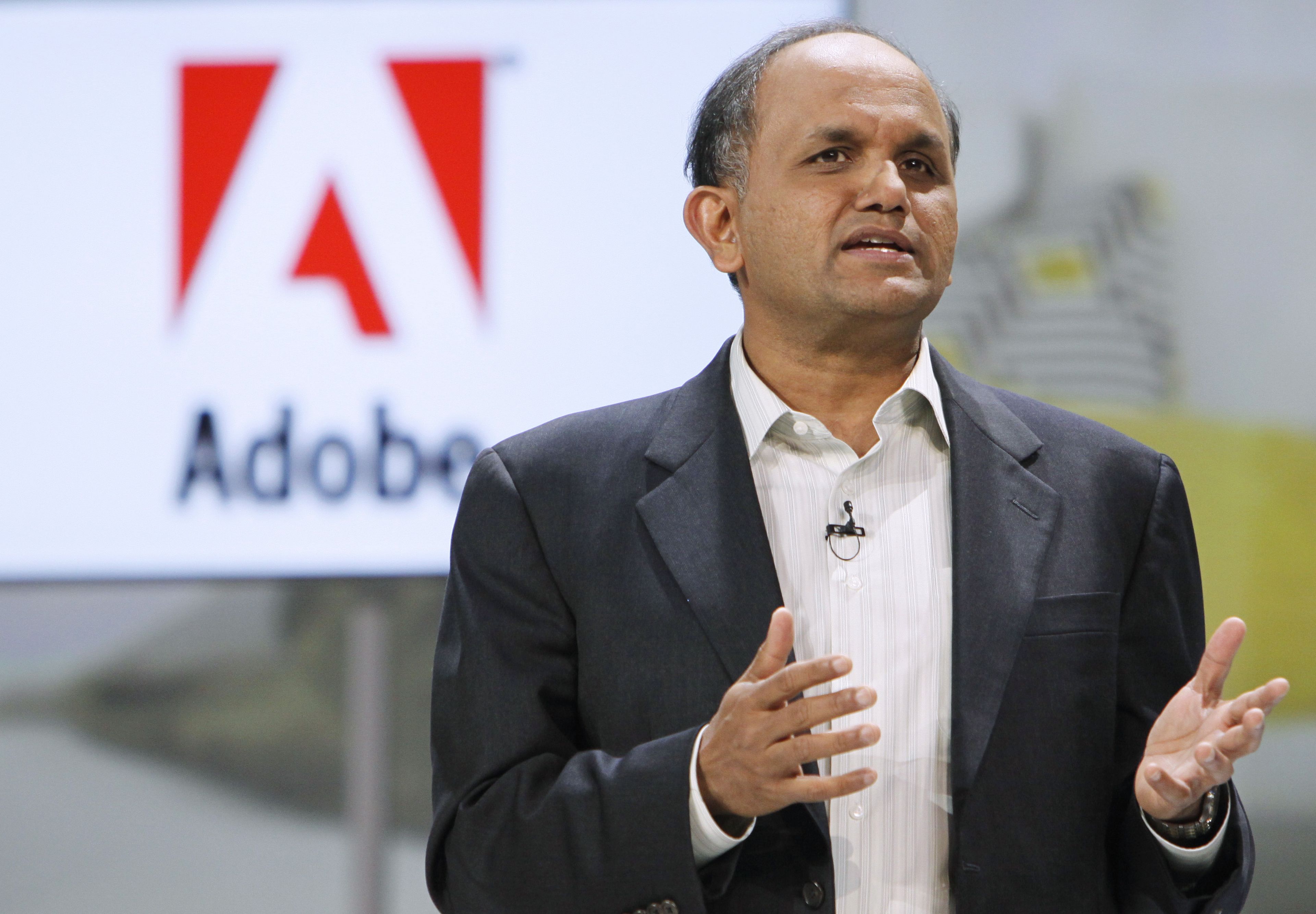 El CEO de Adobe, Shantanu Narayen.