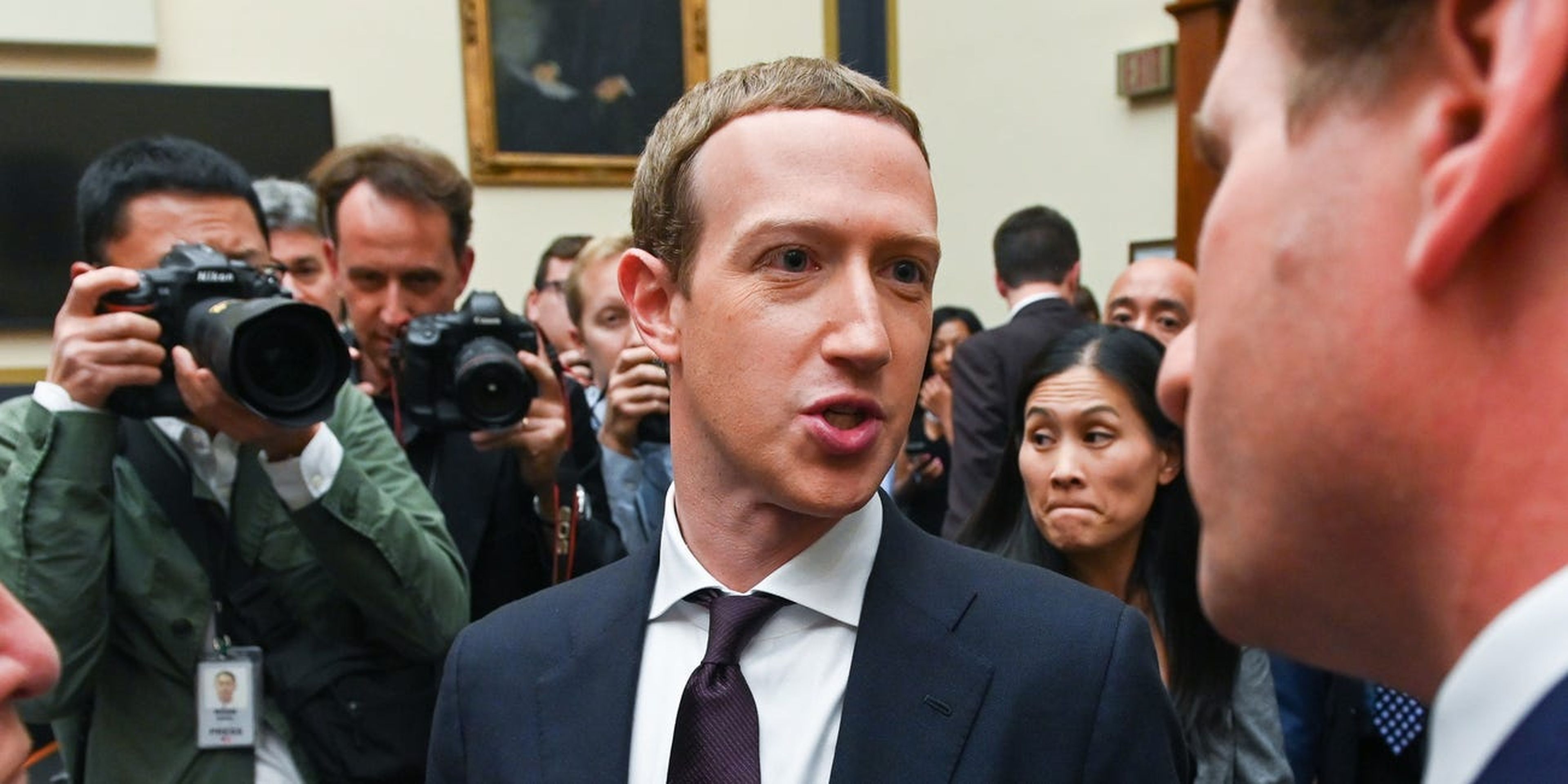 El fundador y CEO de Facebook, Mark Zuckerberg.