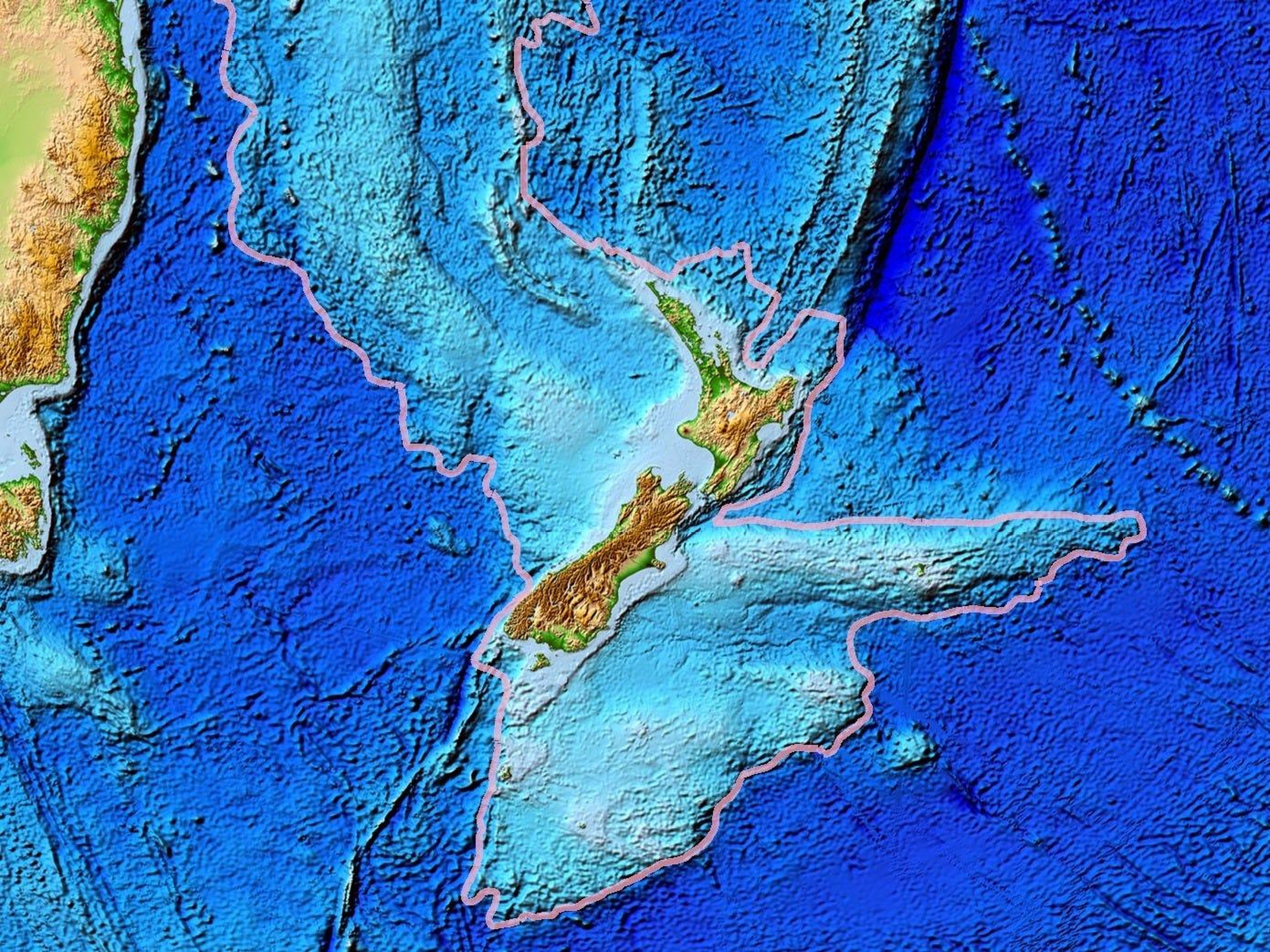Nuevos mapas revelan detalles sobre el tamaño y la forma del octavo continente perdido de la Tierra, Zealandia, que desapareció bajo el Océano Pacífico