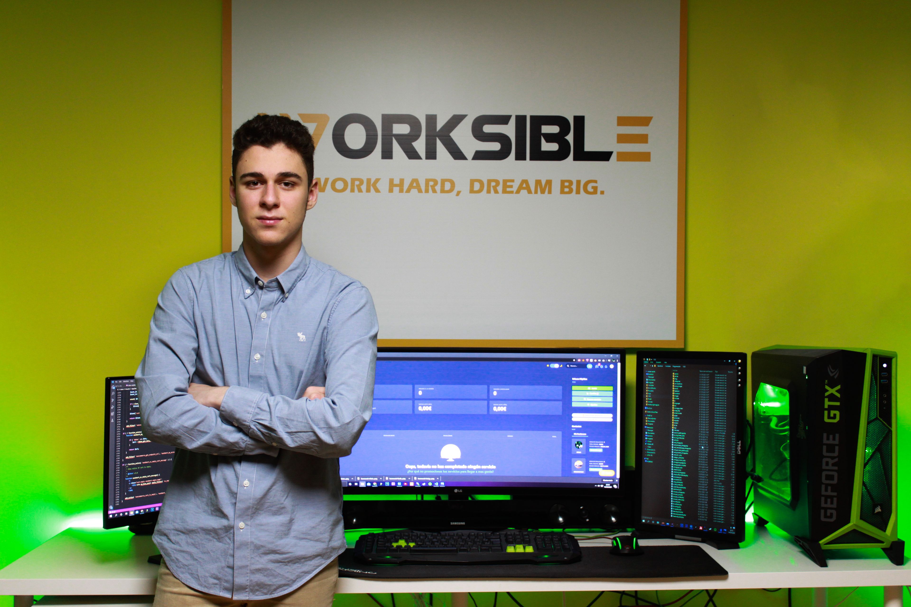 Sergio Conejo, CEO y fundador de Worksible.