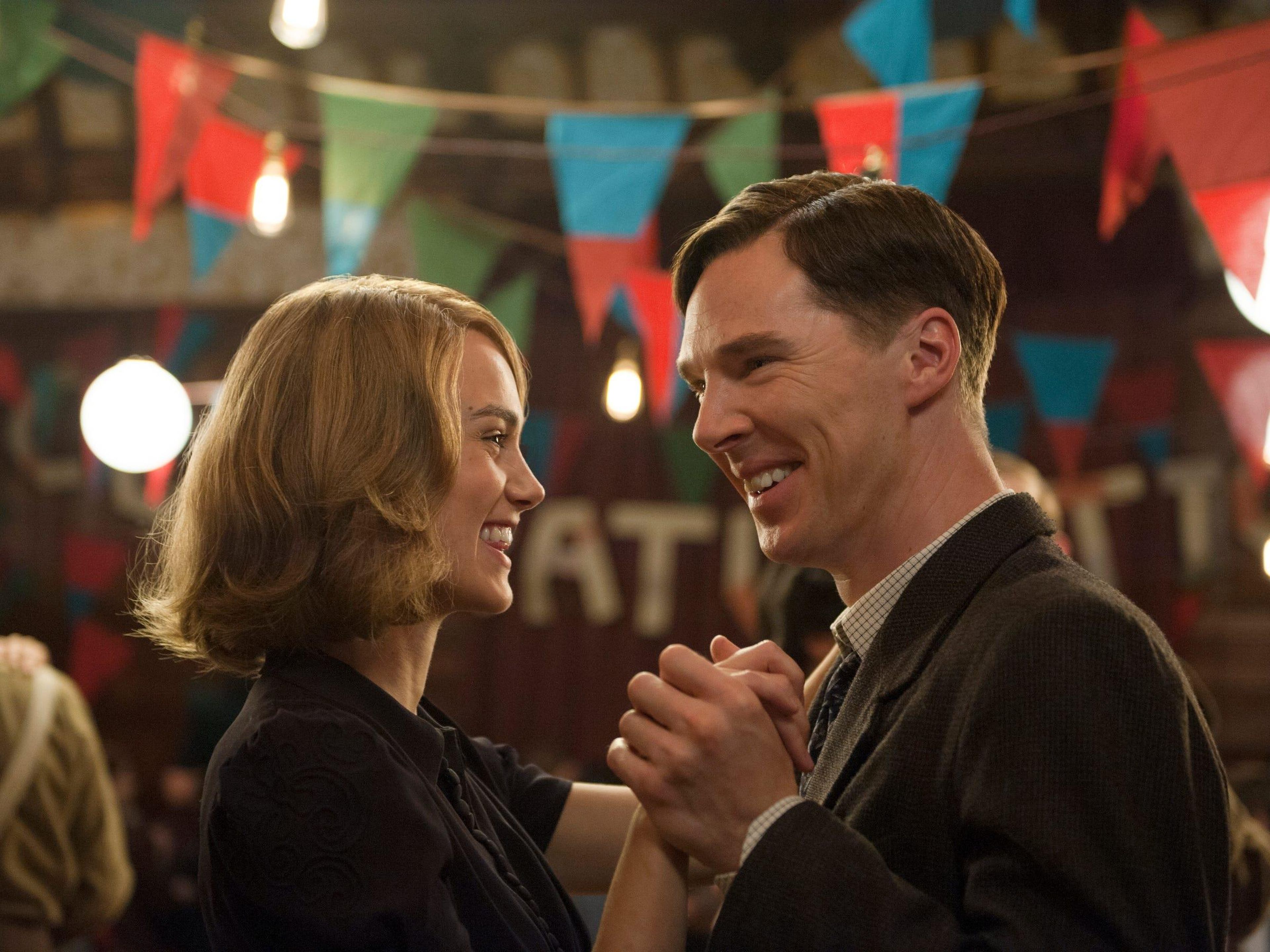 Keira Knightley y Benedict Cumberbatch coprotagonistas en Descifrando enigmas.