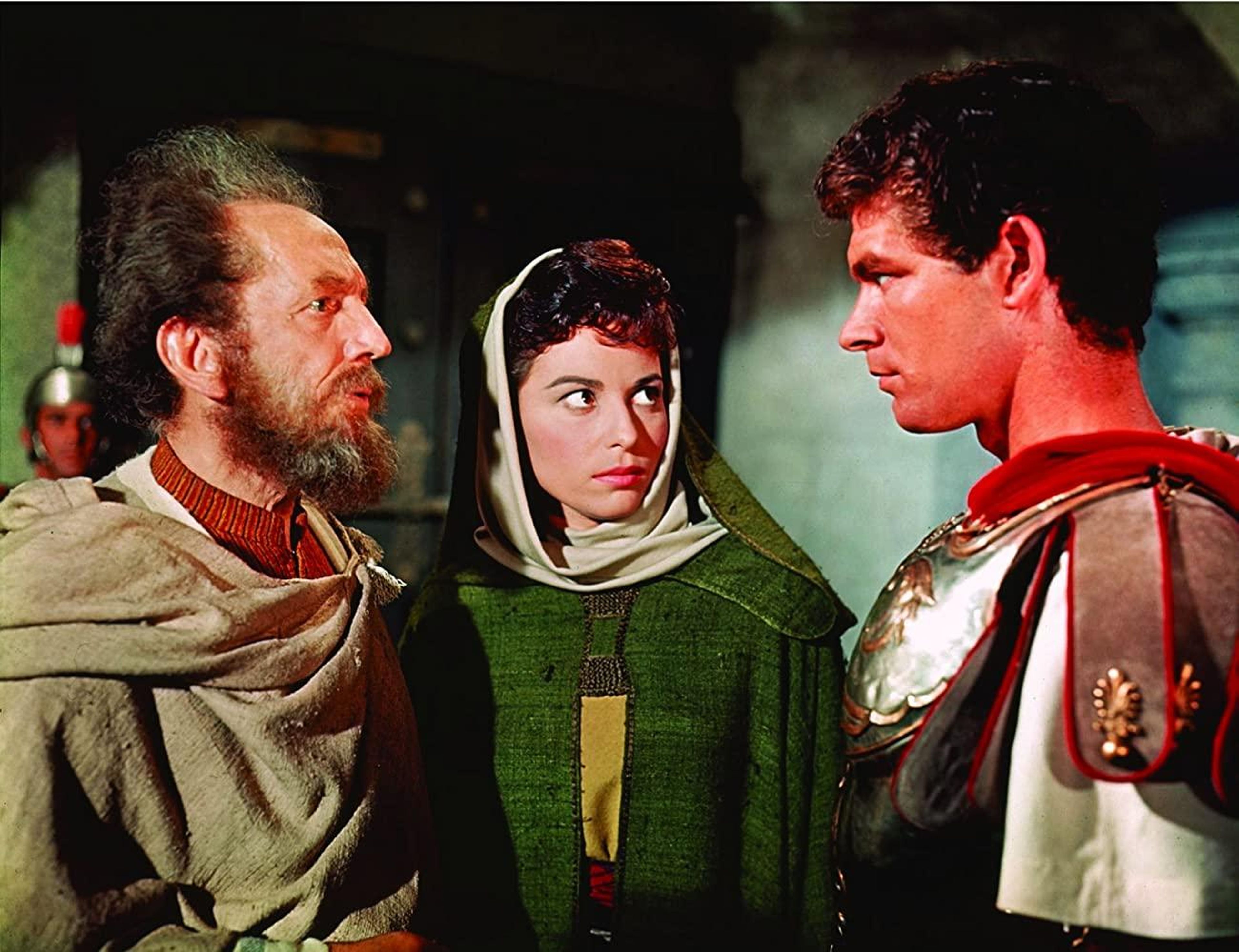 Stephen Boyd, Haya Harareet y Sam Jaffe aparecen en "Ben-Hur".