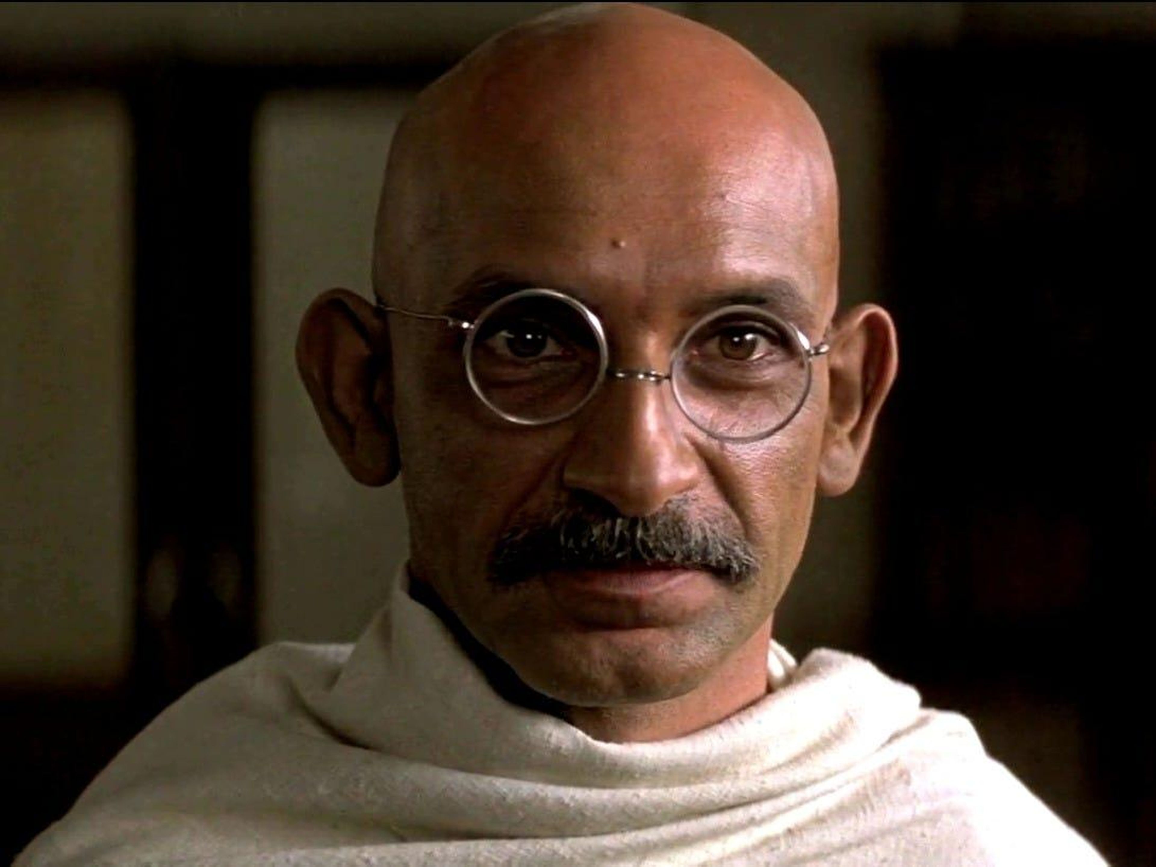 "Gandhi" se rodó en 1982.