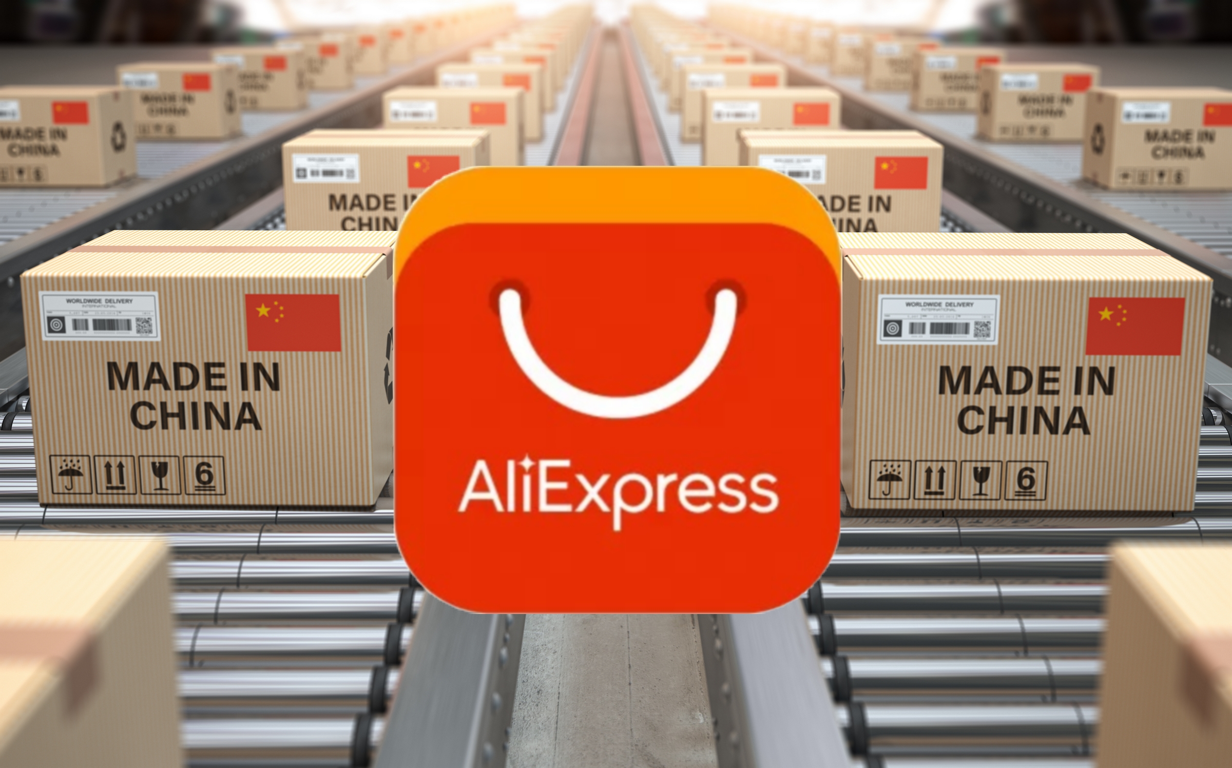 Mapa de España-AliExpress te ofrece servicio de entrega