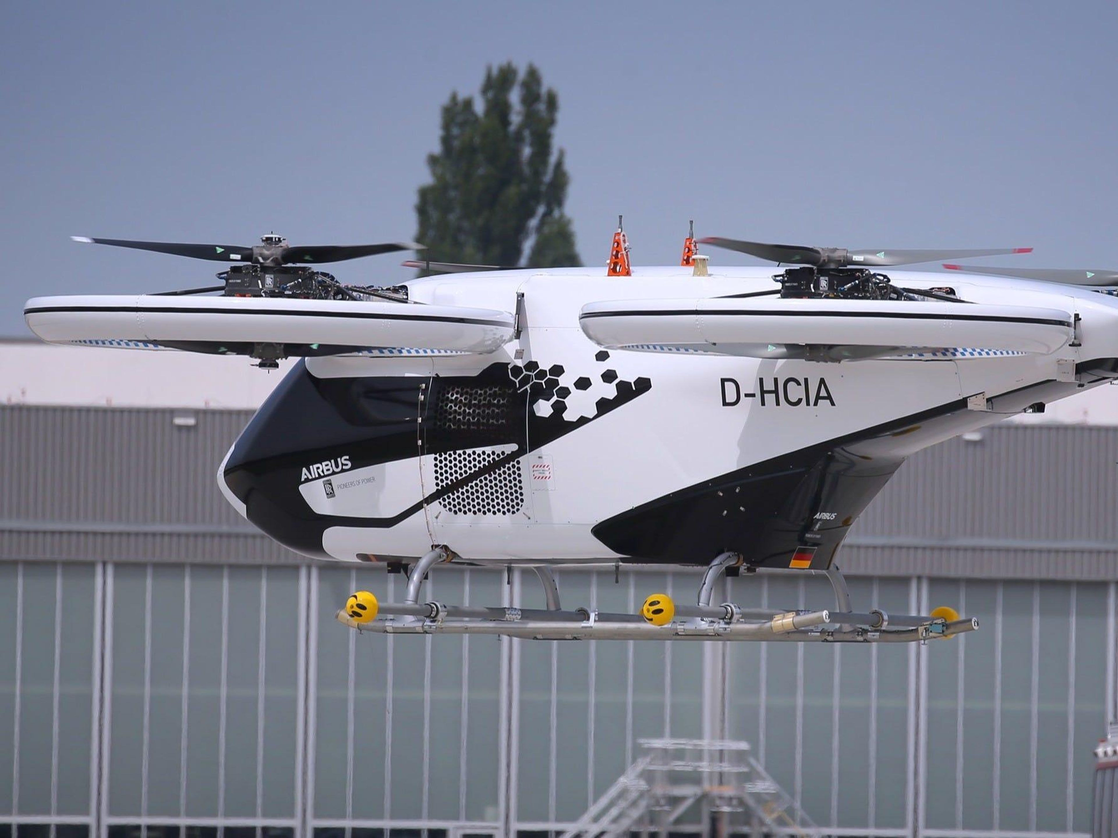 But with Airbus' experience in aircraft and helicopter manufacturing, eVTOLs like CityAirbus could be flying passengers before its competitors.
