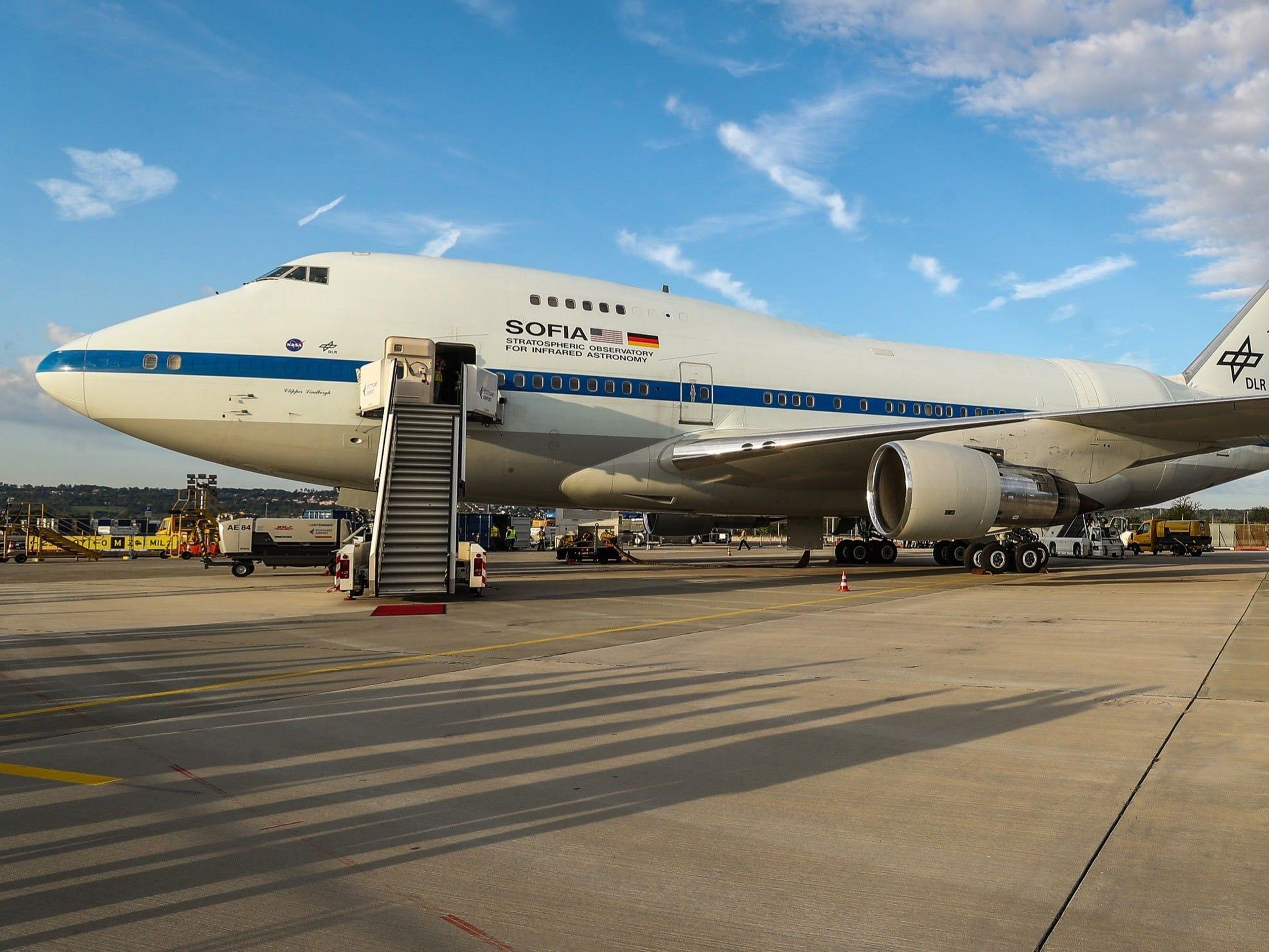 Un Boeing 747SP de la NASA.