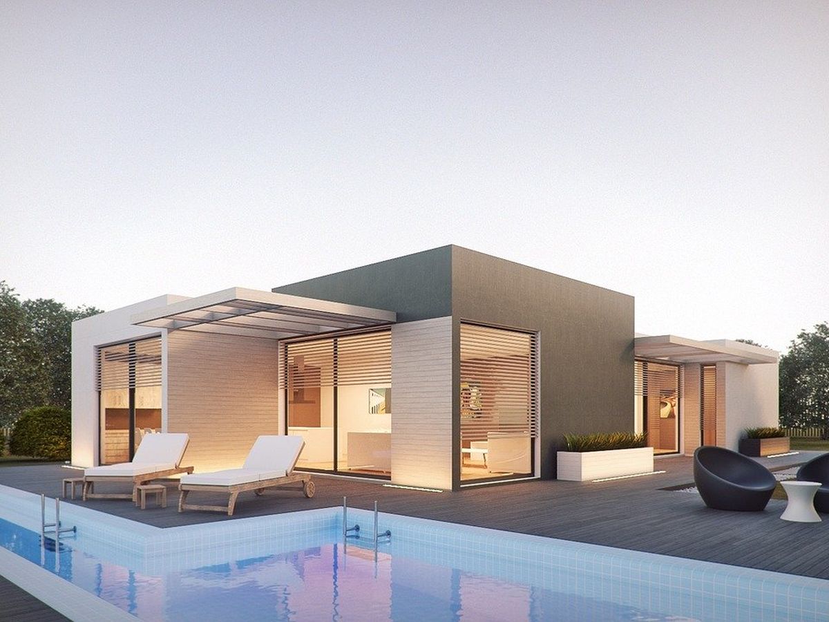 Esta MINI CASA de fabricación española de 70 m2 tiene porche y terraza y  cuesta menos de 60.000 euros