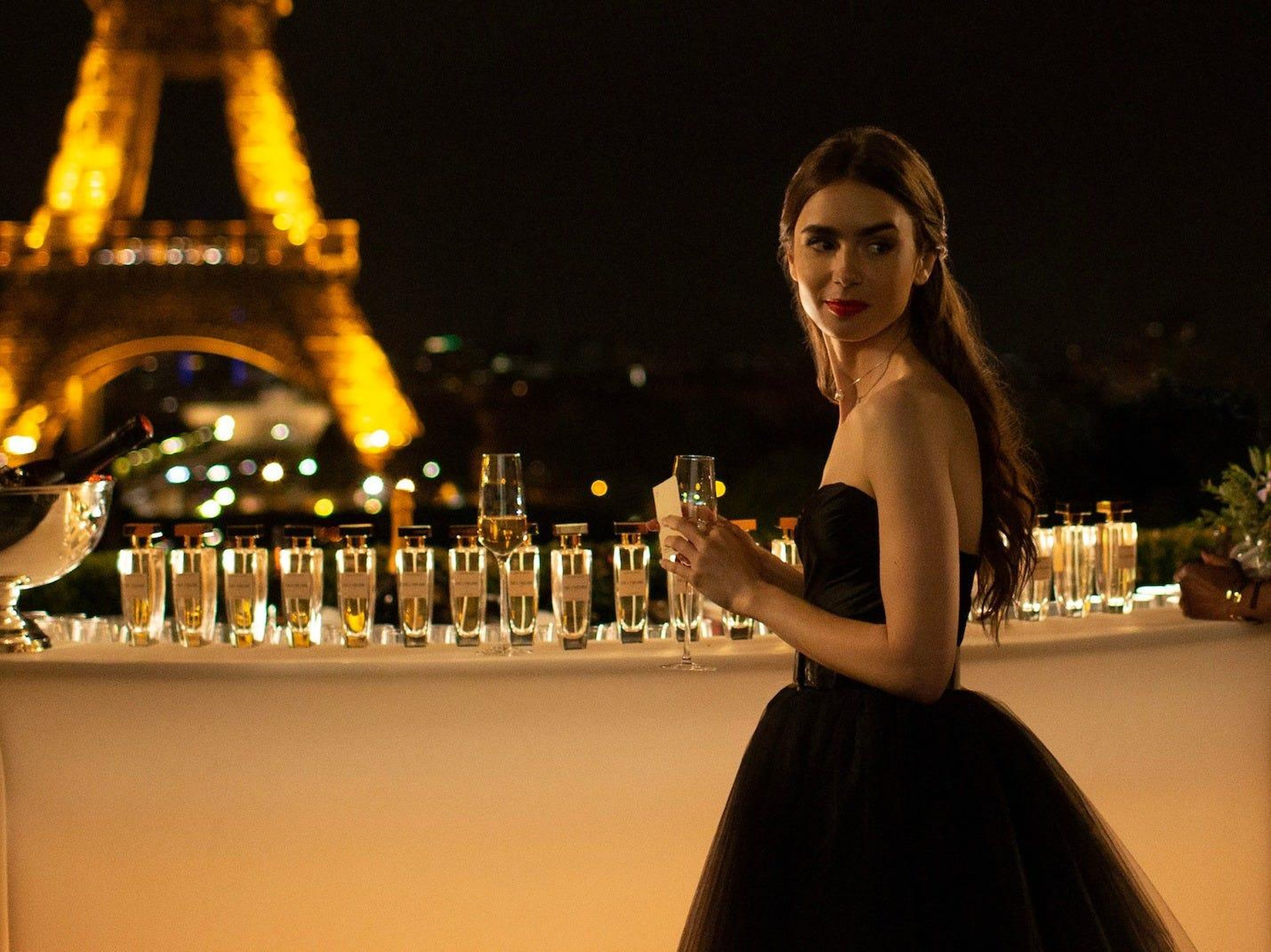 Lily Collins is the star and coproducer of "Emily in Paris."