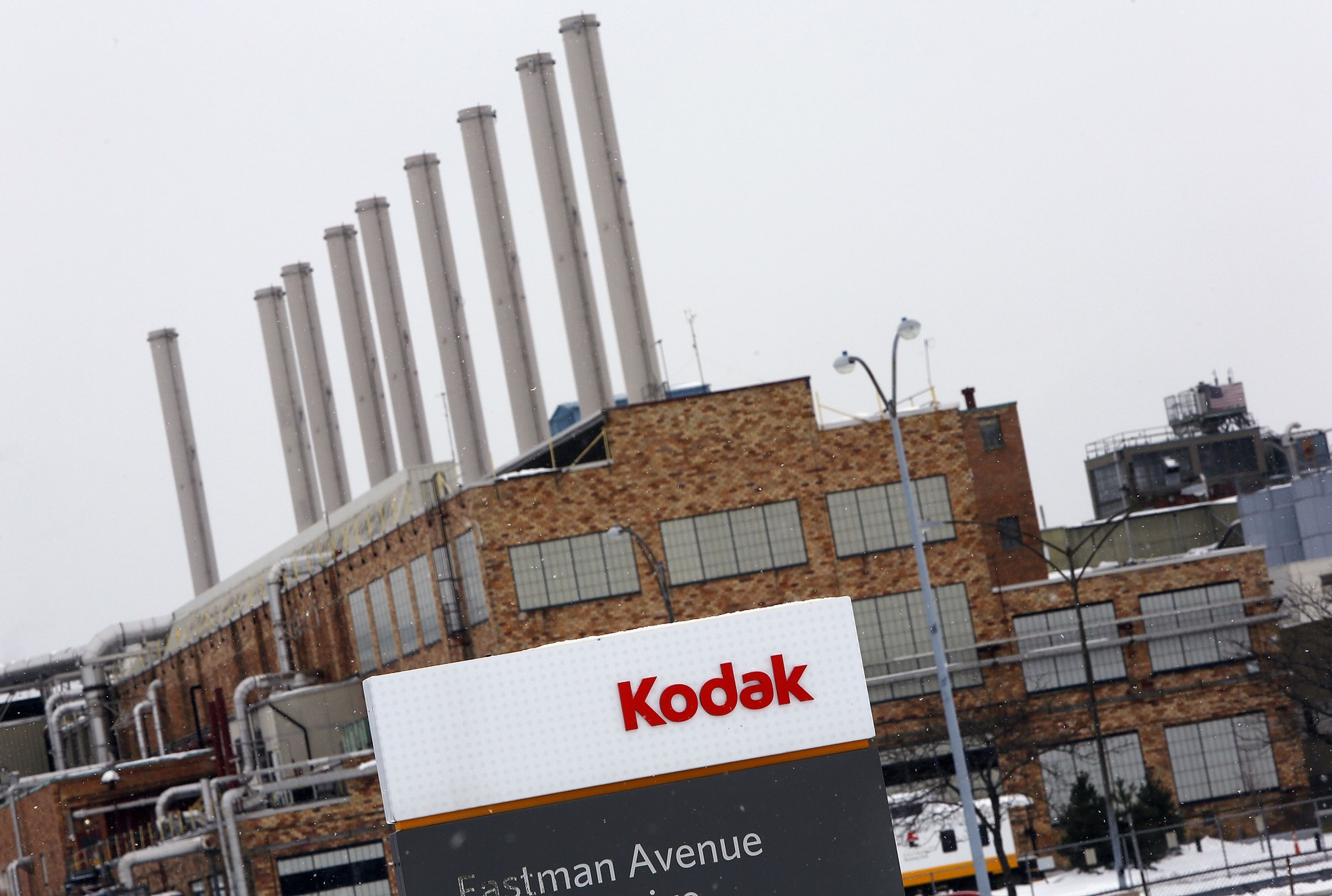 La fábrica de Kodak en Rochester, Nueva York, en una imagen de archivo.