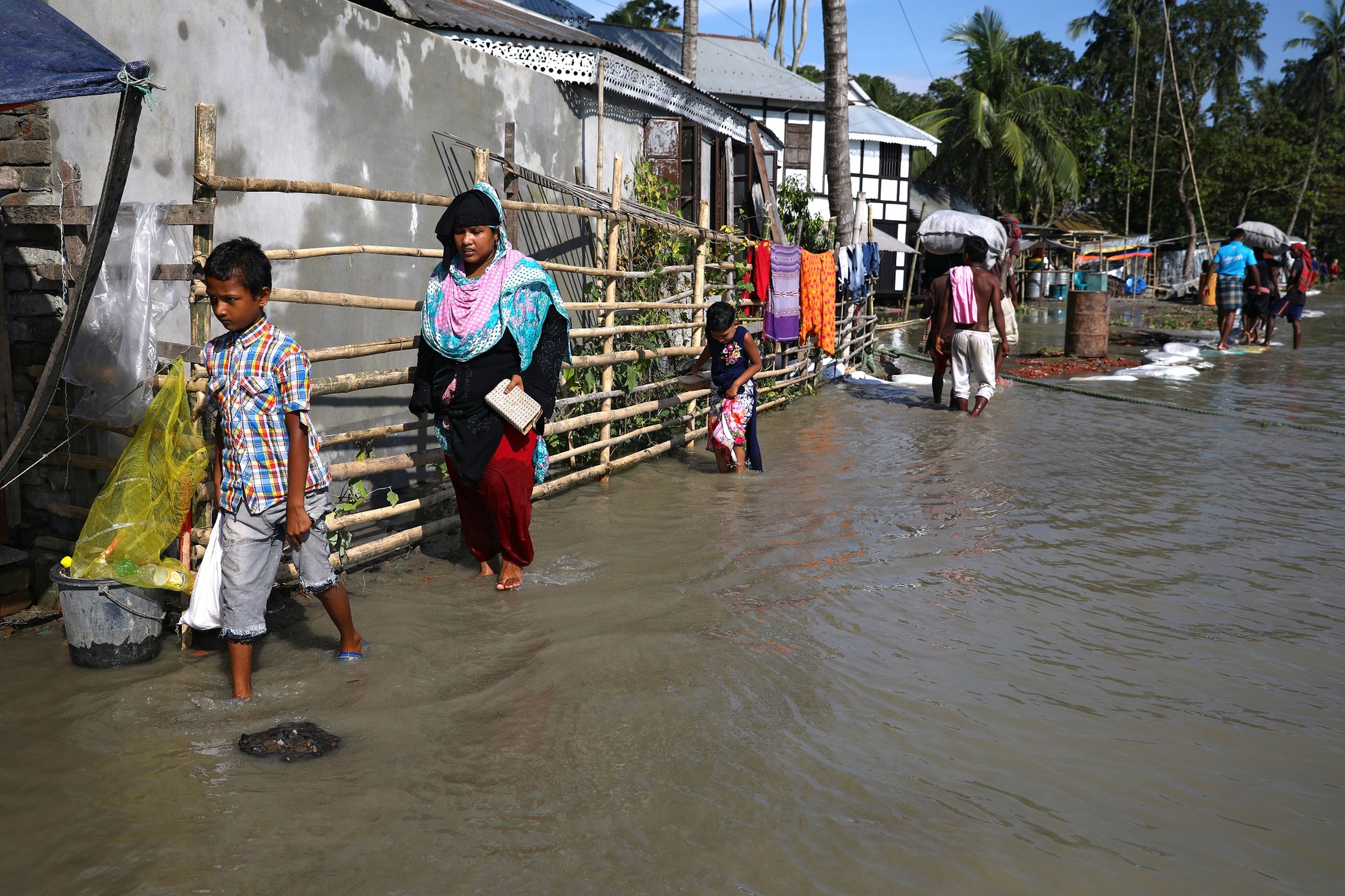 Inundaciones en Dhaka (Bangladesh)