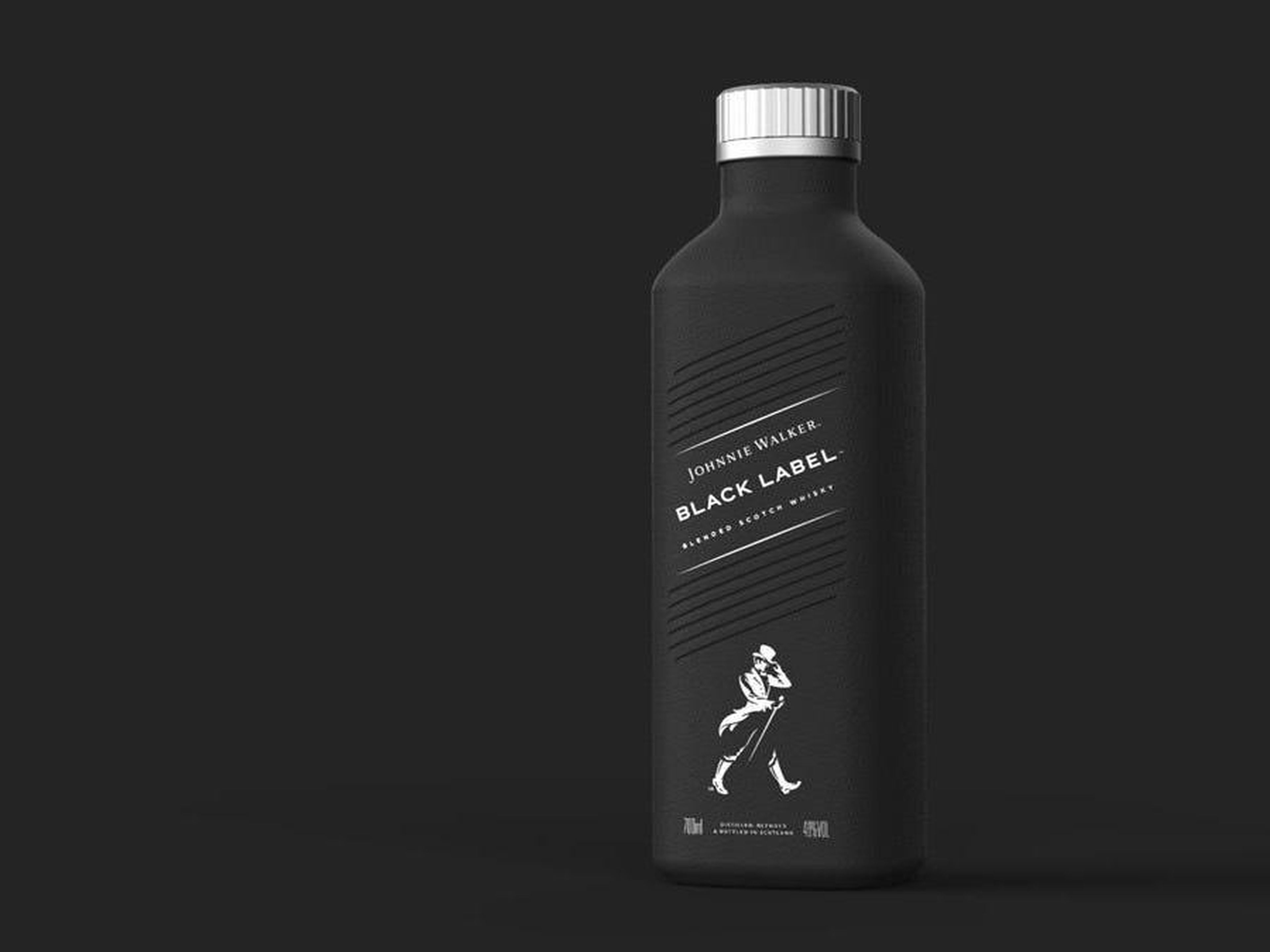 Johnnie Walker is launching a new bottle that's made out of paper