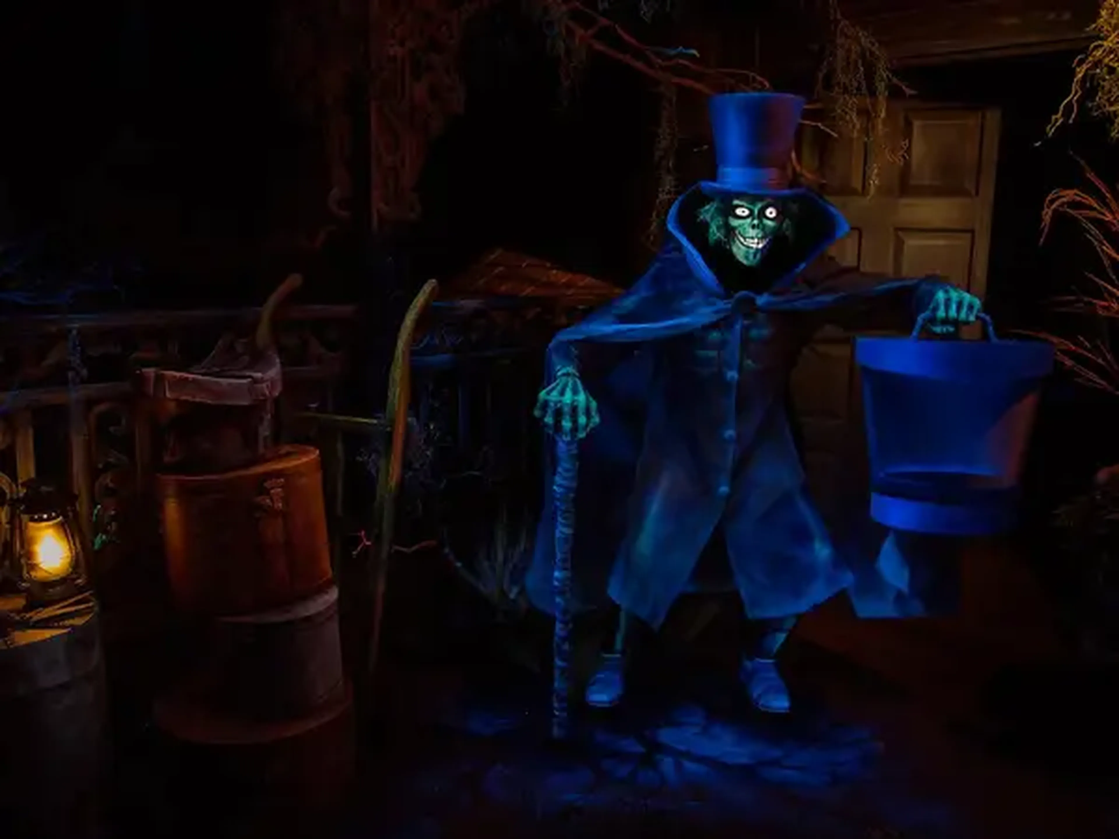 La mansión embrujada de Disneylandia tenía un solo fantasma.