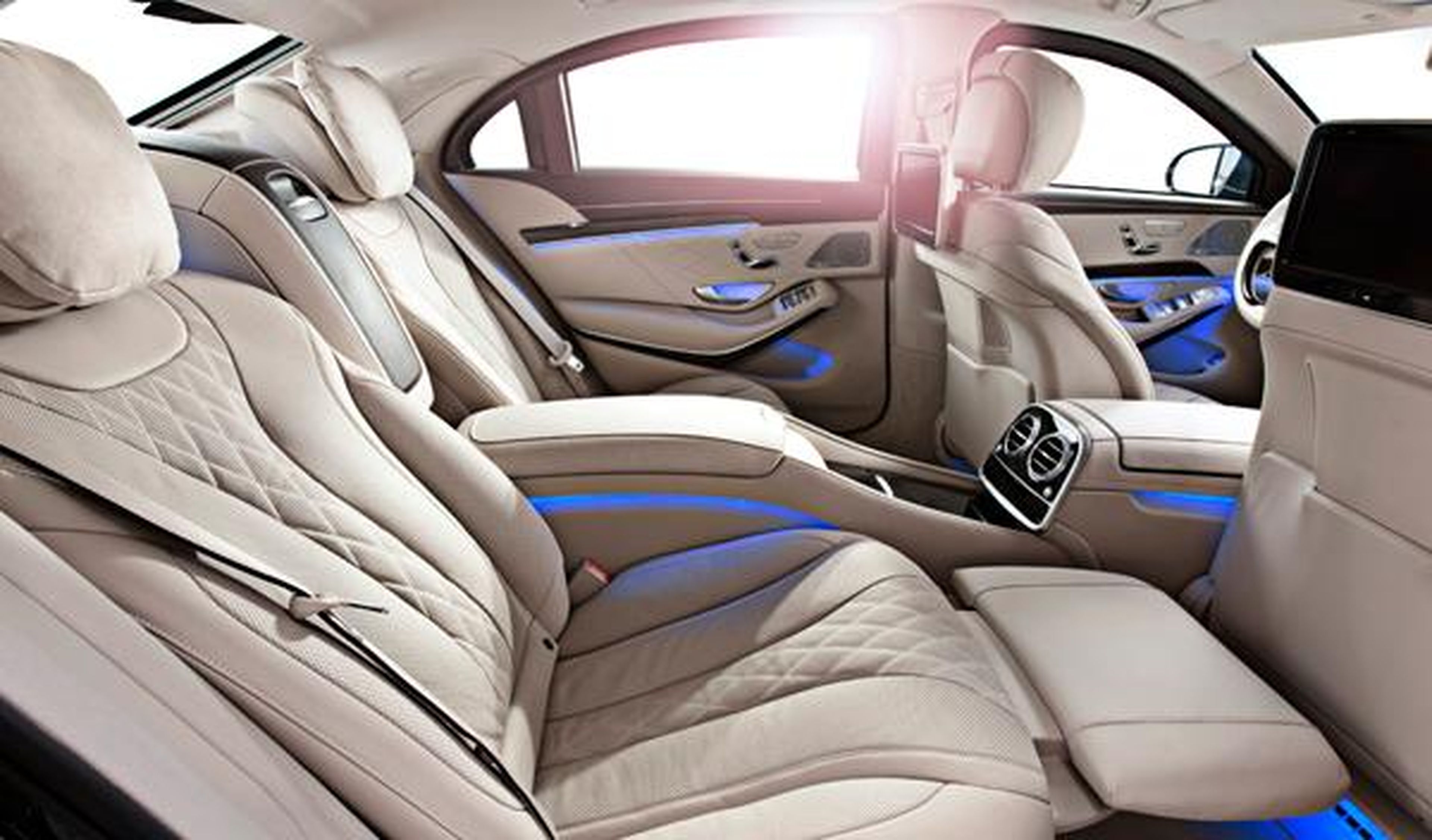Mercedes Clase S blindado interior