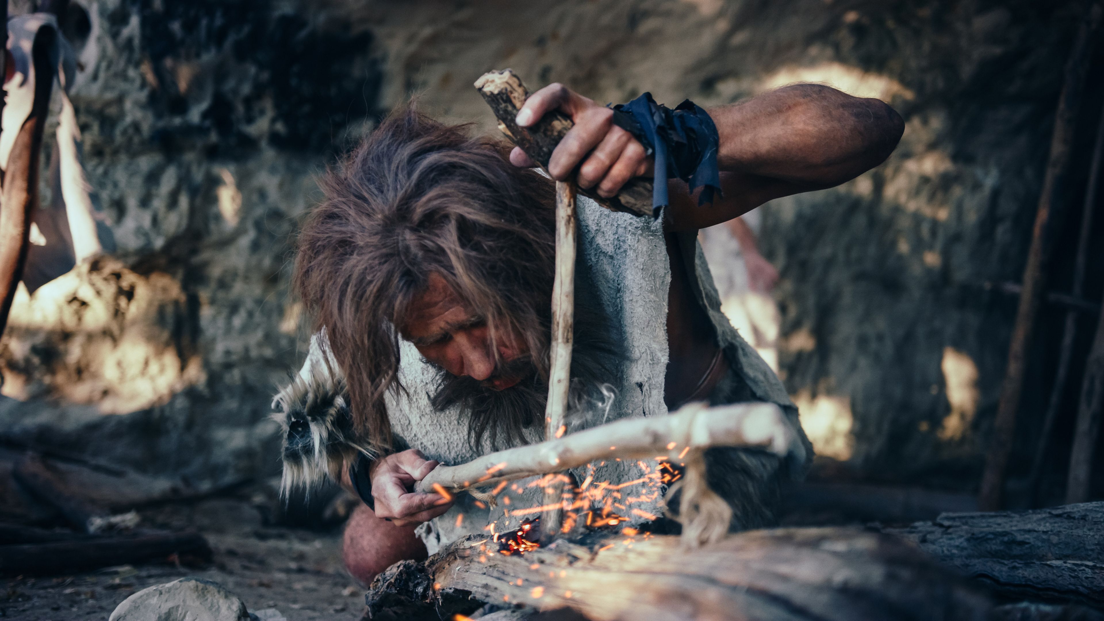 Los neandertales pueden haber sido tan inteligentes como los humanos.