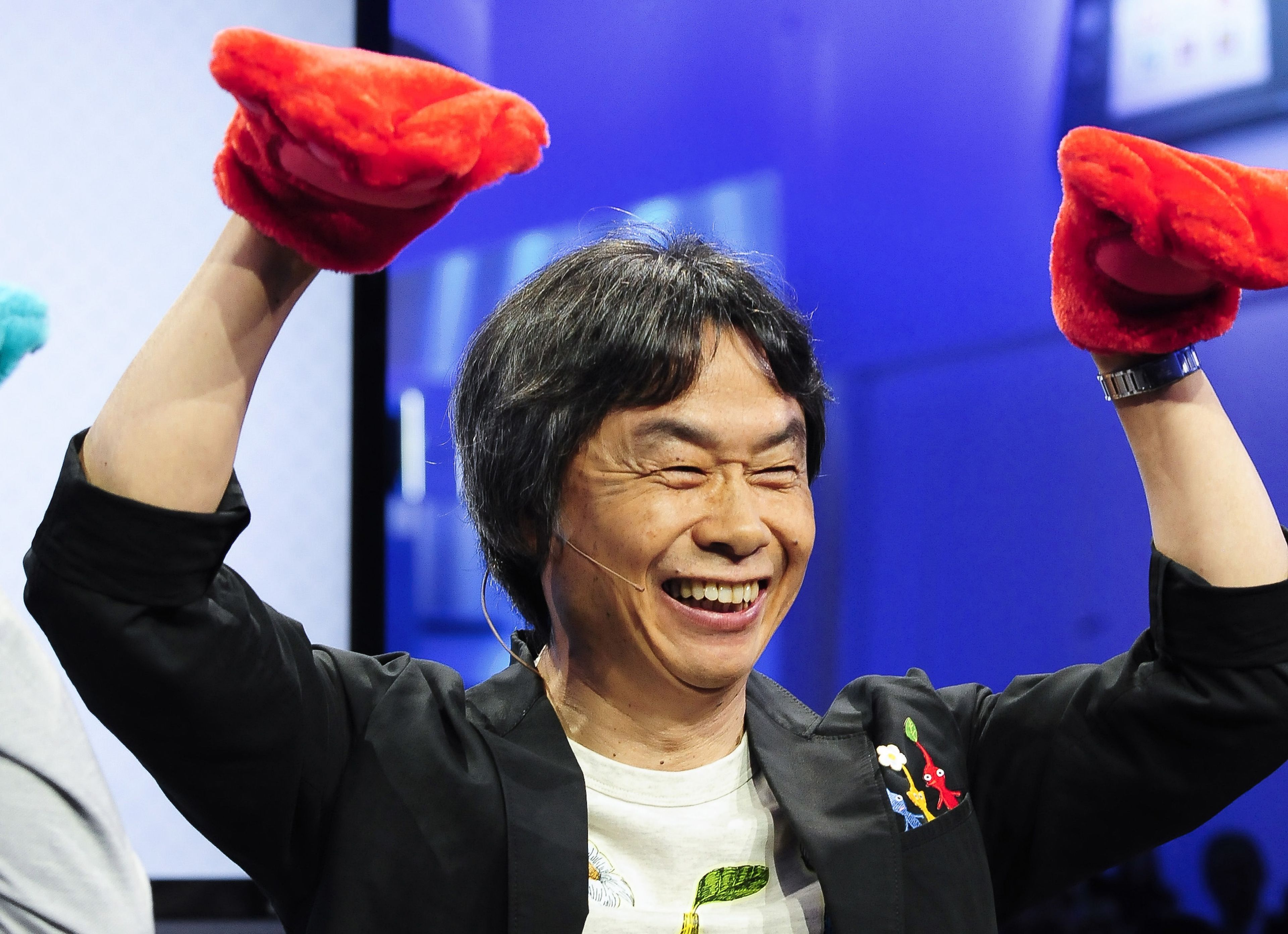 Shigeru Miyamoto, director creativo de Nintendo.
