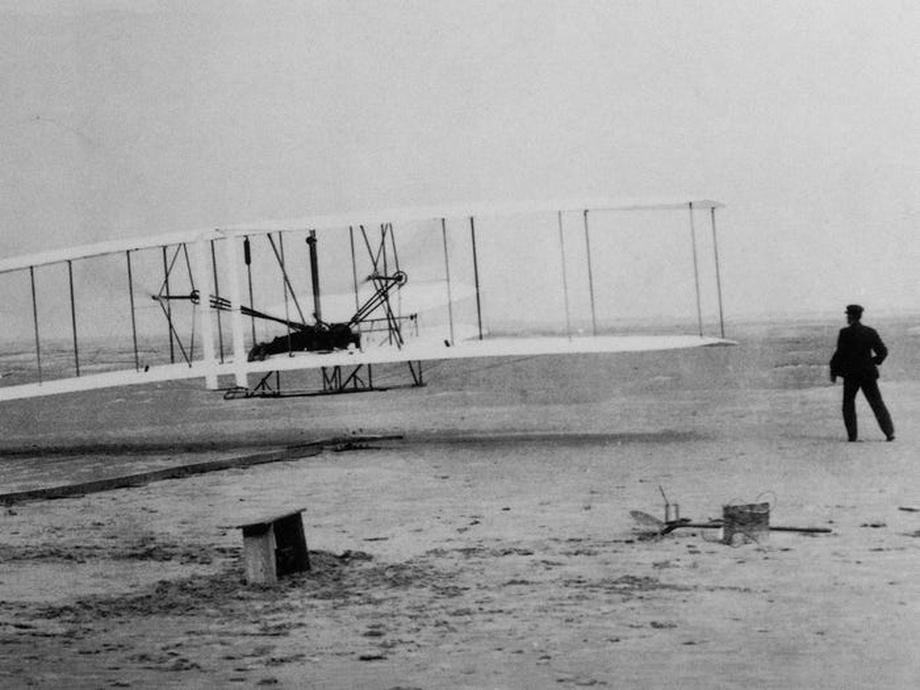El siglo XX también nos dio la posibilidad de volar, en 1903.