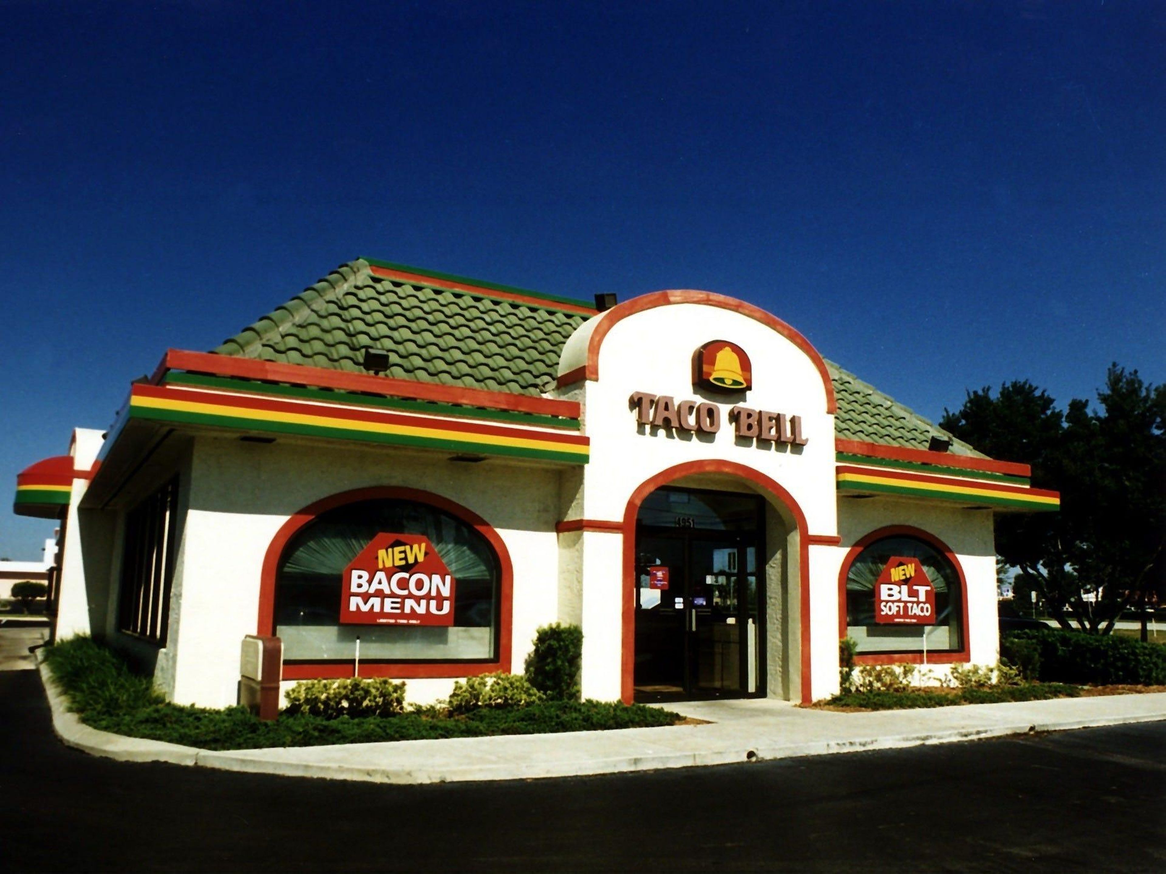 Taco Bell en 1996.