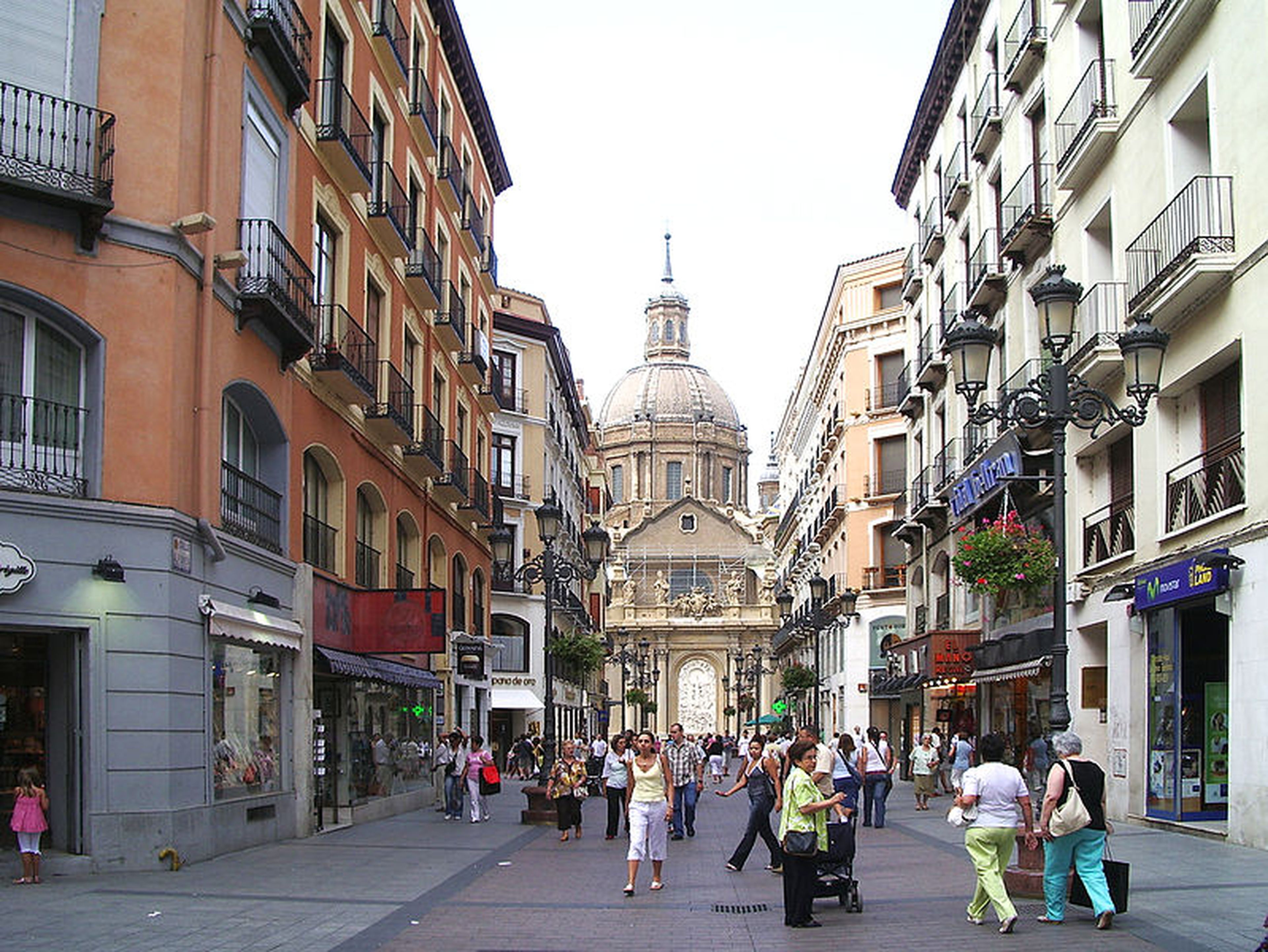 Calle Alfonso I, Zaragoza.