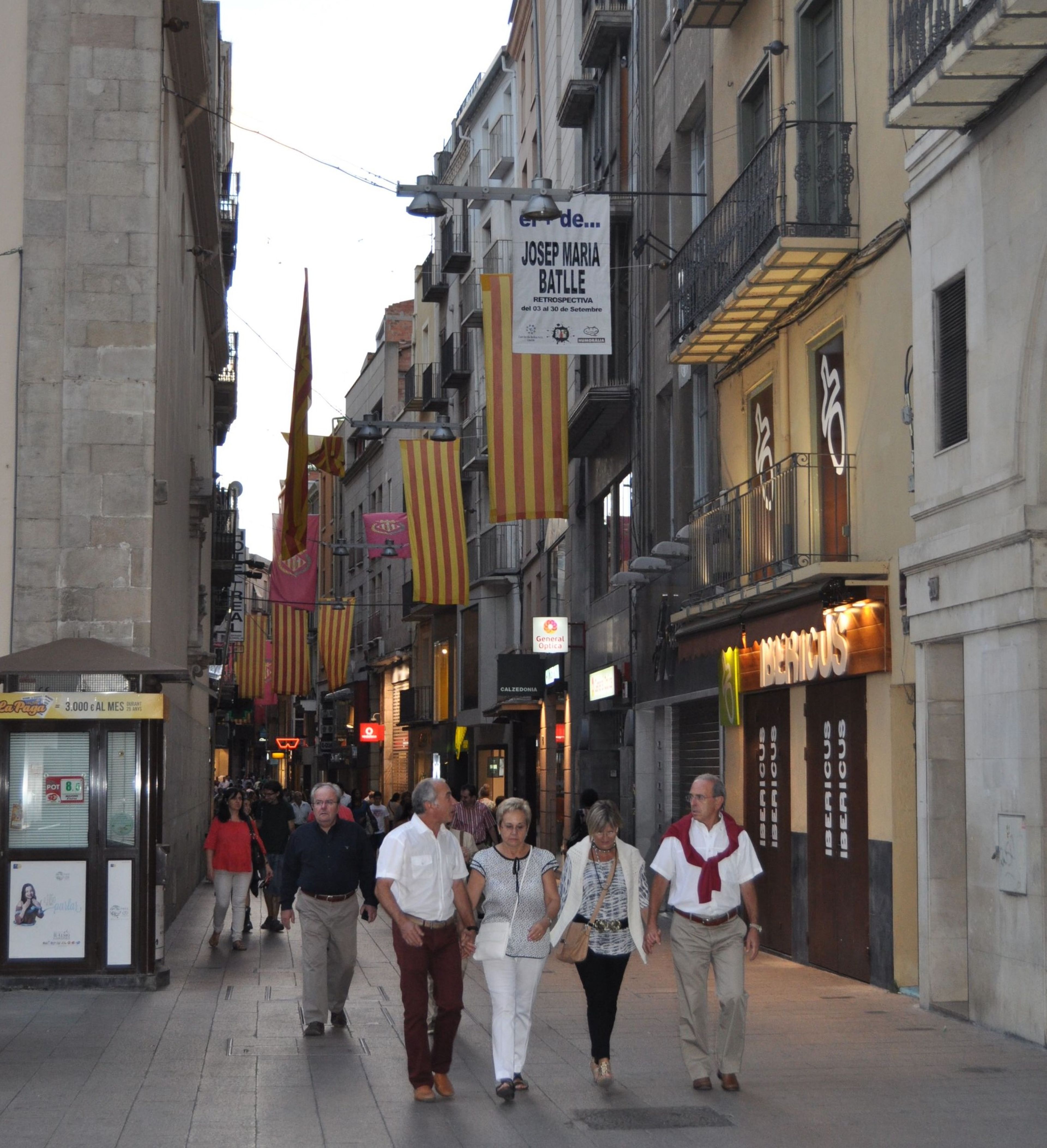 Calle Major, Lleida.