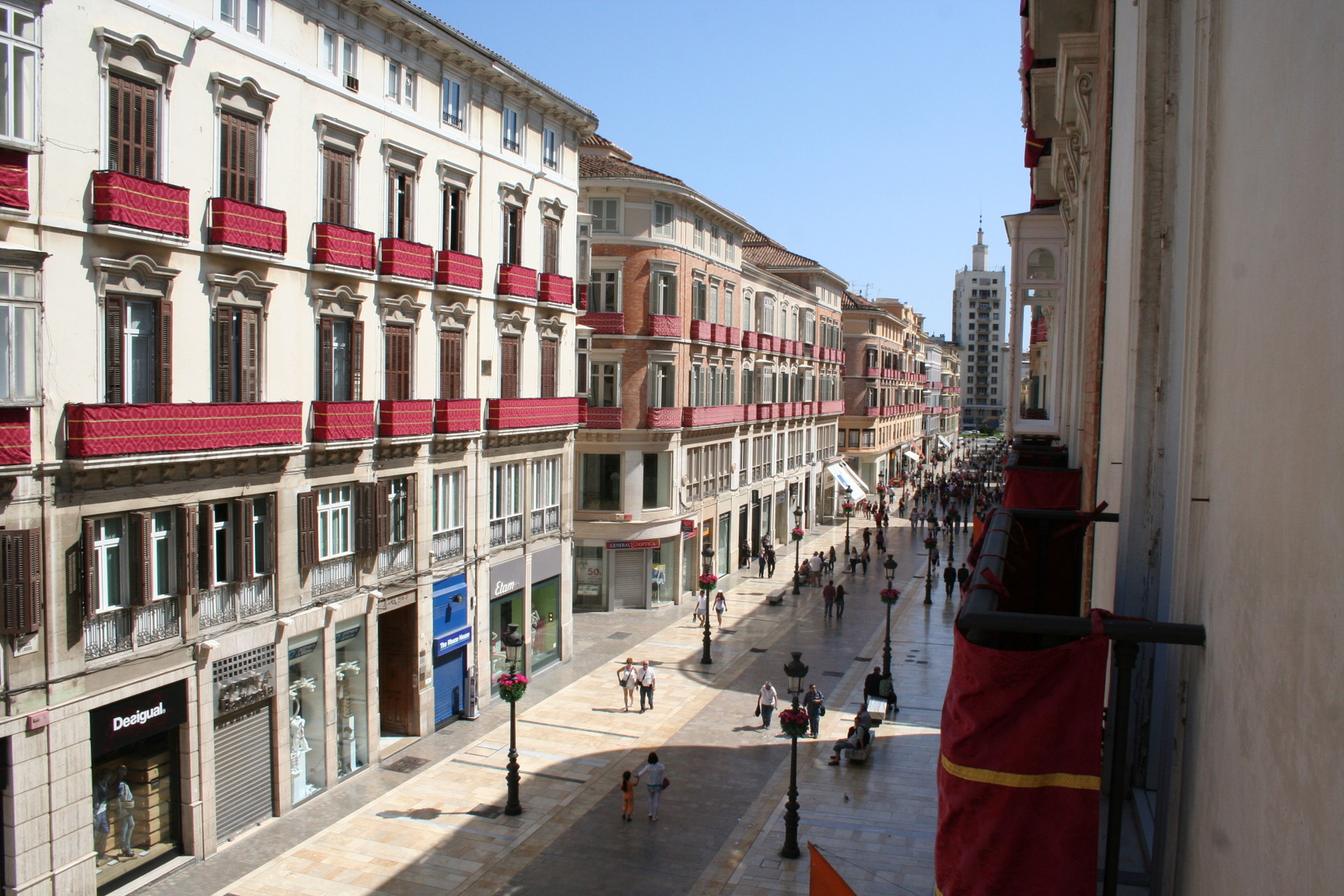 Calle Marqués de Larios, Málaga.